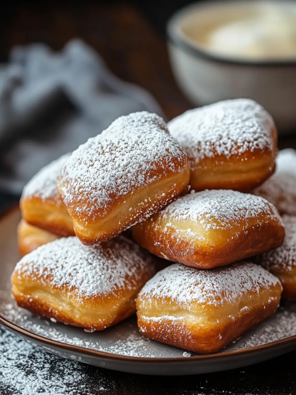 Vanilla French Beignets