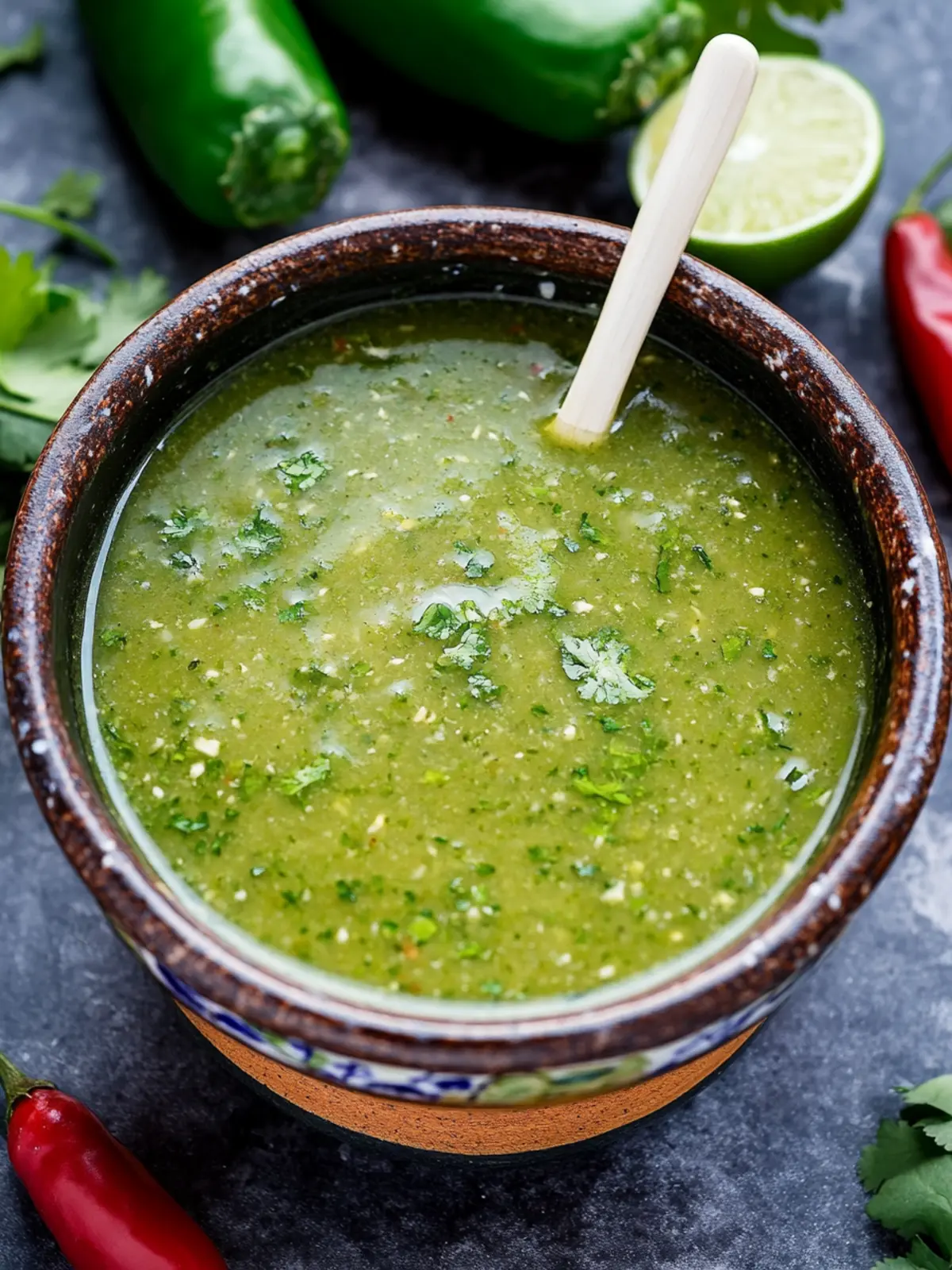 Zesty Green Enchilada Sauce with Roasted Tomatillos Bliss 5 Green Enchilada Sauce