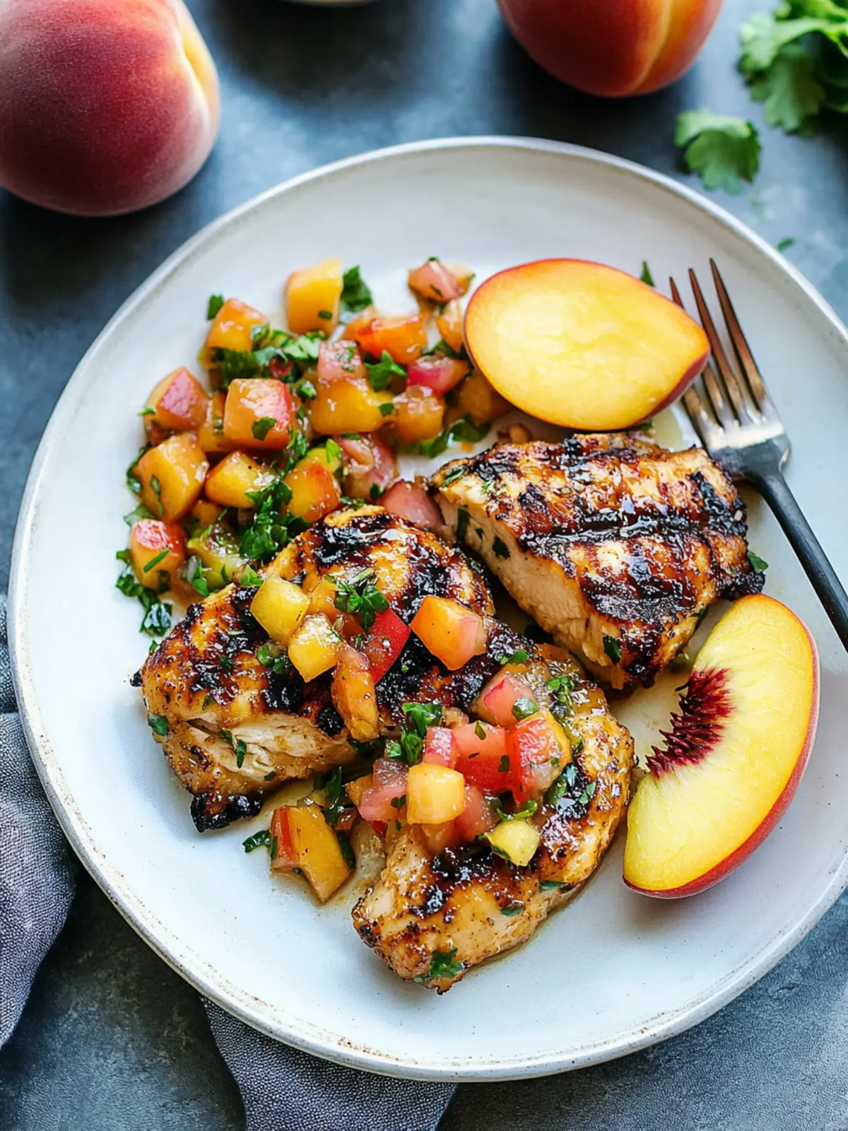 Grill Up Flavorful Peach Salsa Chicken That'll Wow You 5 Peach Salsa Chicken