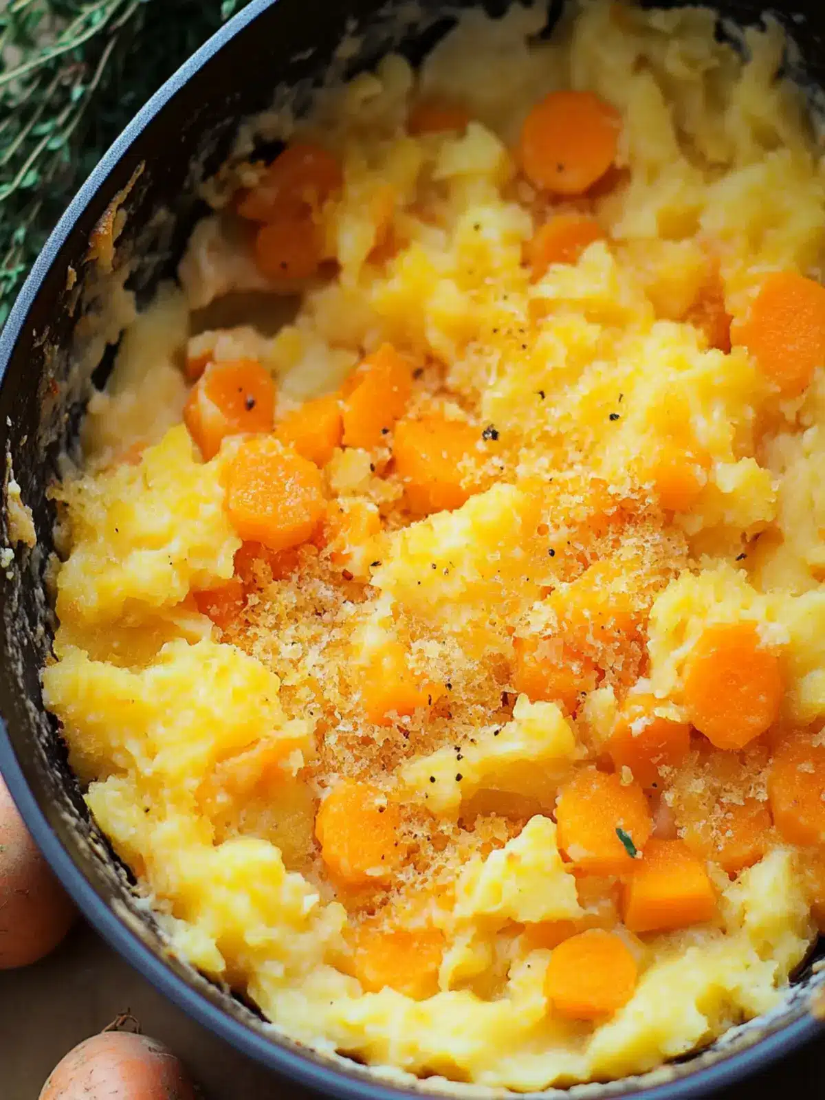 Cozy Cheesy Rutabaga and Carrot Casserole for Gatherings 4 Cheesy Rutabaga and Carrot Casserole