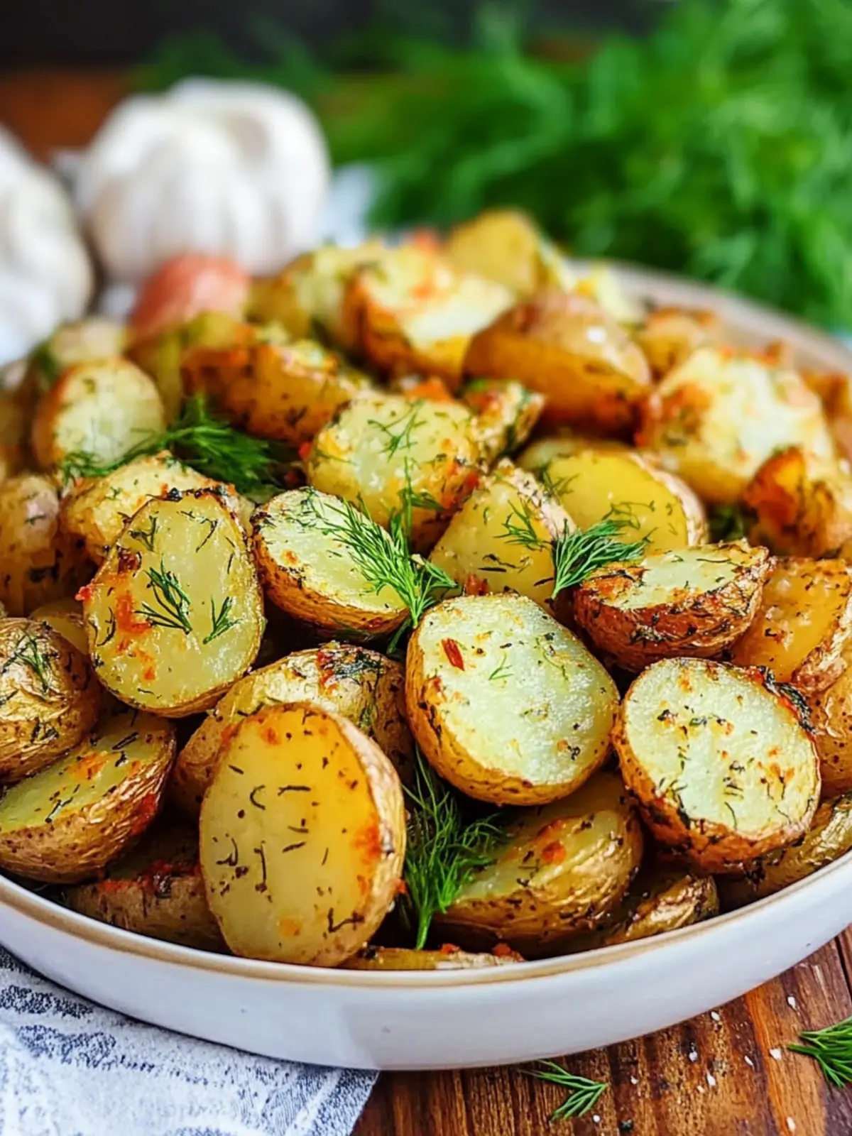 Crispy Roasted Dill Potatoes: A Flavorful Comfort Food Delight 3 Roasted Dill Potatoes
