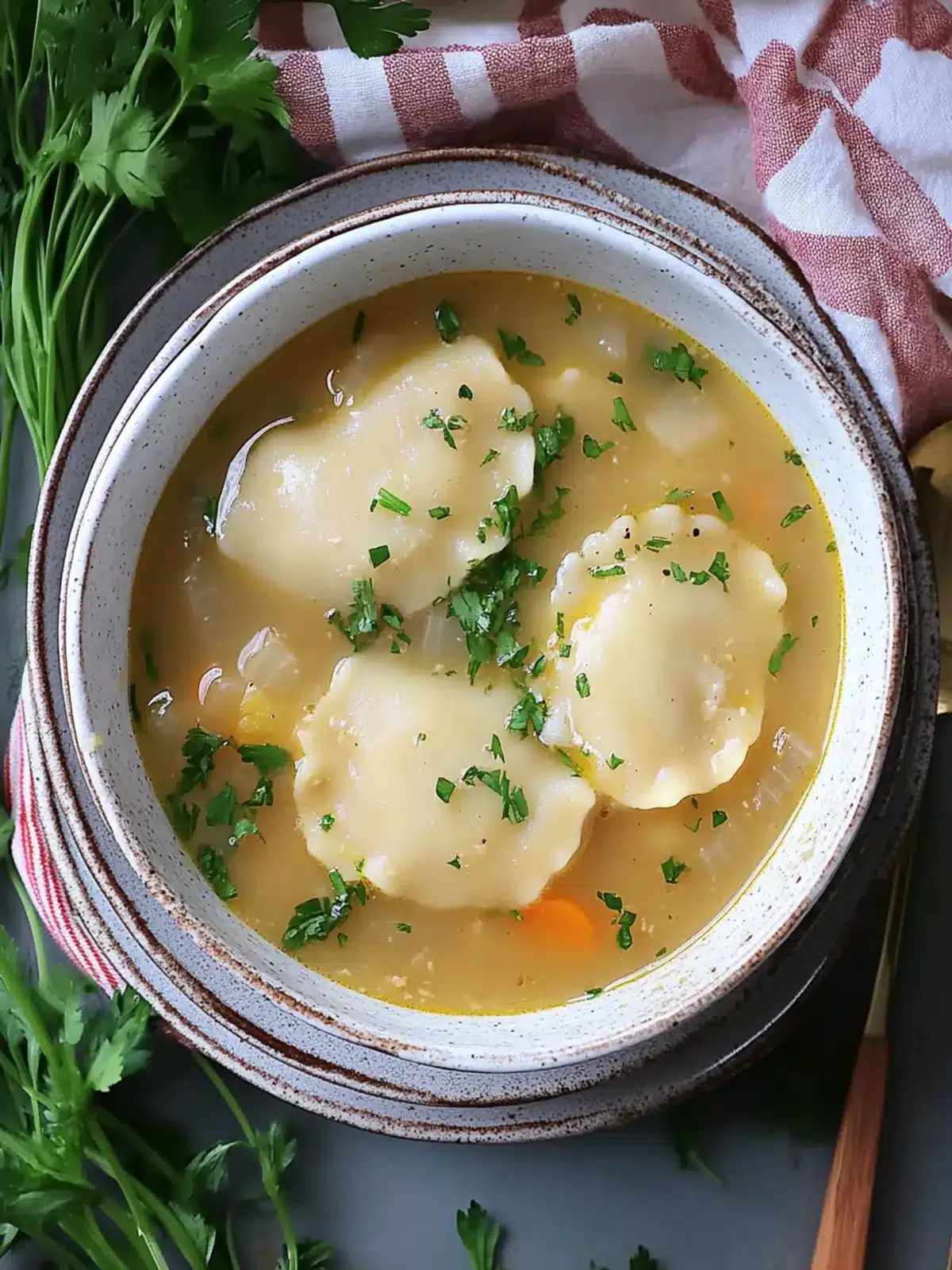 Cozy 15-Minute Pierogi Soup for Quick, Heartwarming Meals 3 Pierogi Soup