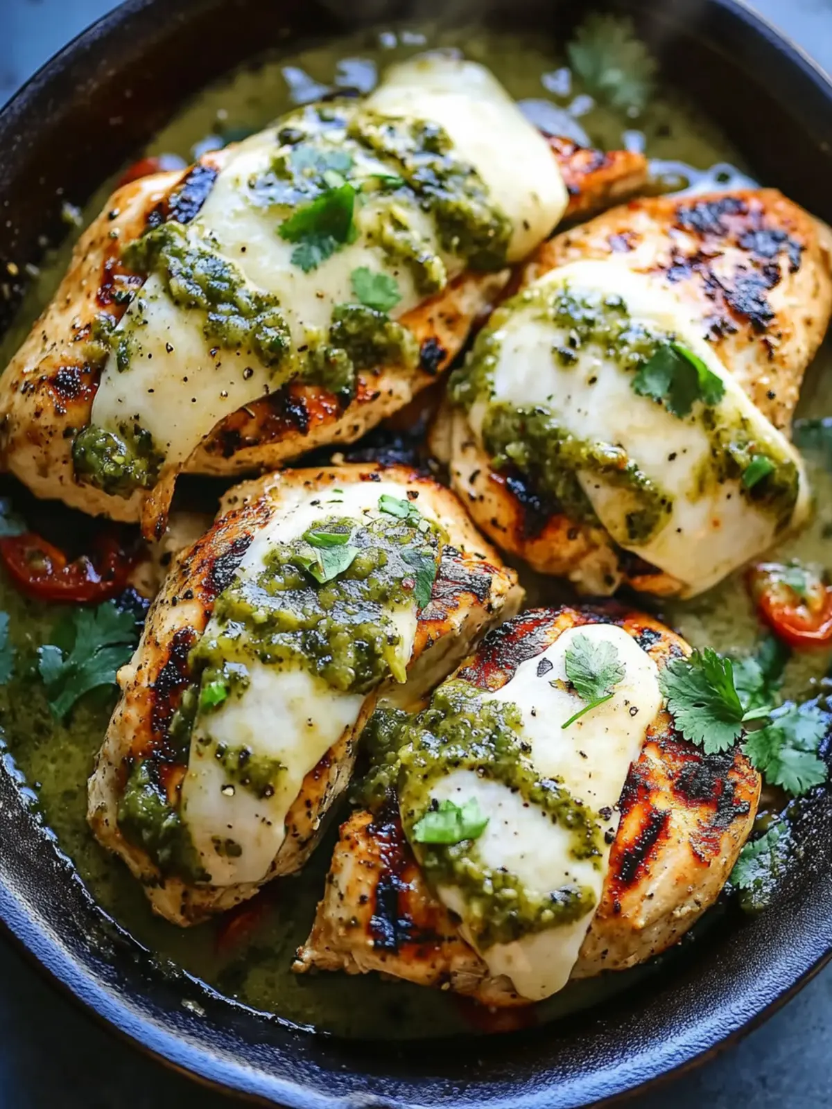 Cheesy Grilled Salsa Verde Pepper Jack Chicken in 30 Minutes 5 Cheesy Grilled Salsa Verde Pepper Jack Chicken