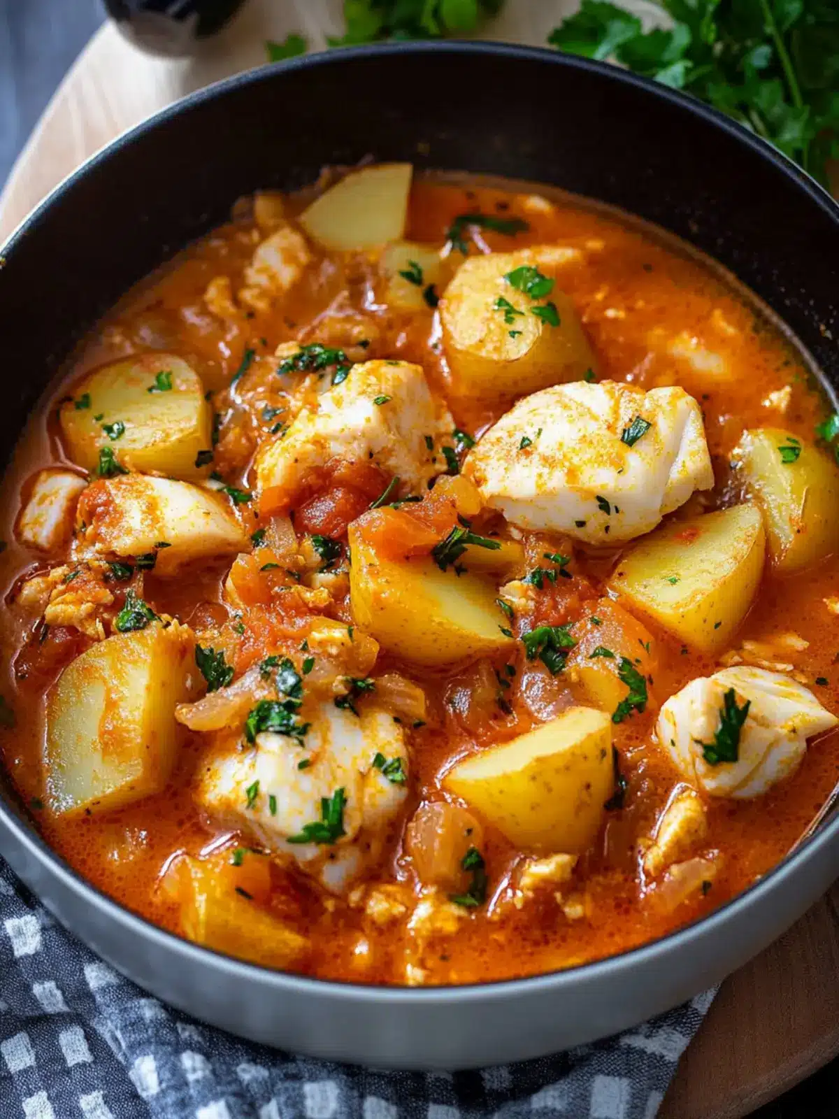 Heartwarming Spanish Fish Stew with Potatoes Recipe to Savor 2 Spanish Fish Stew with Potatoes