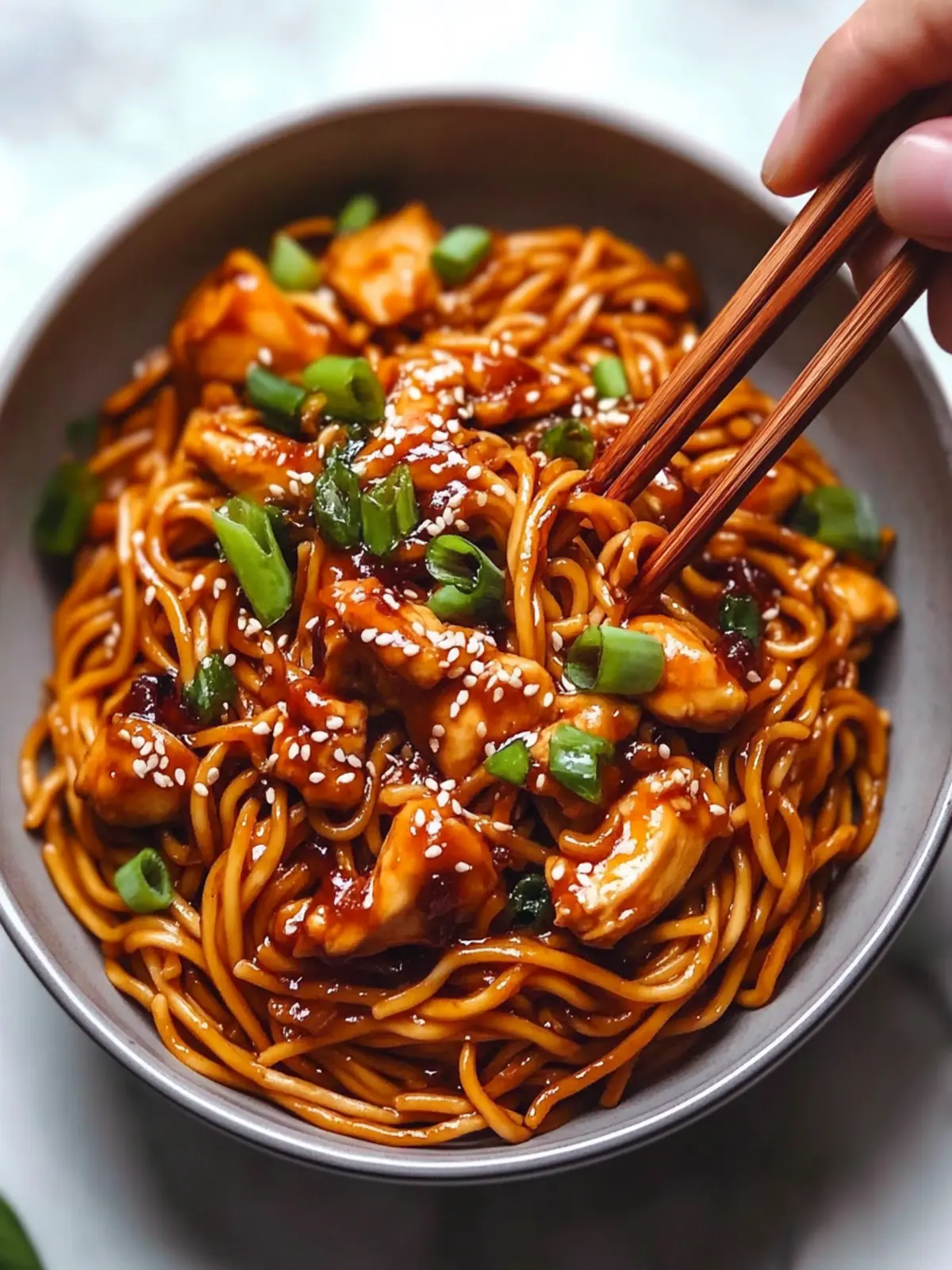Sticky Garlic Chicken Noodles: Your New Weeknight Favorite 2 Sticky Garlic Chicken Noodles