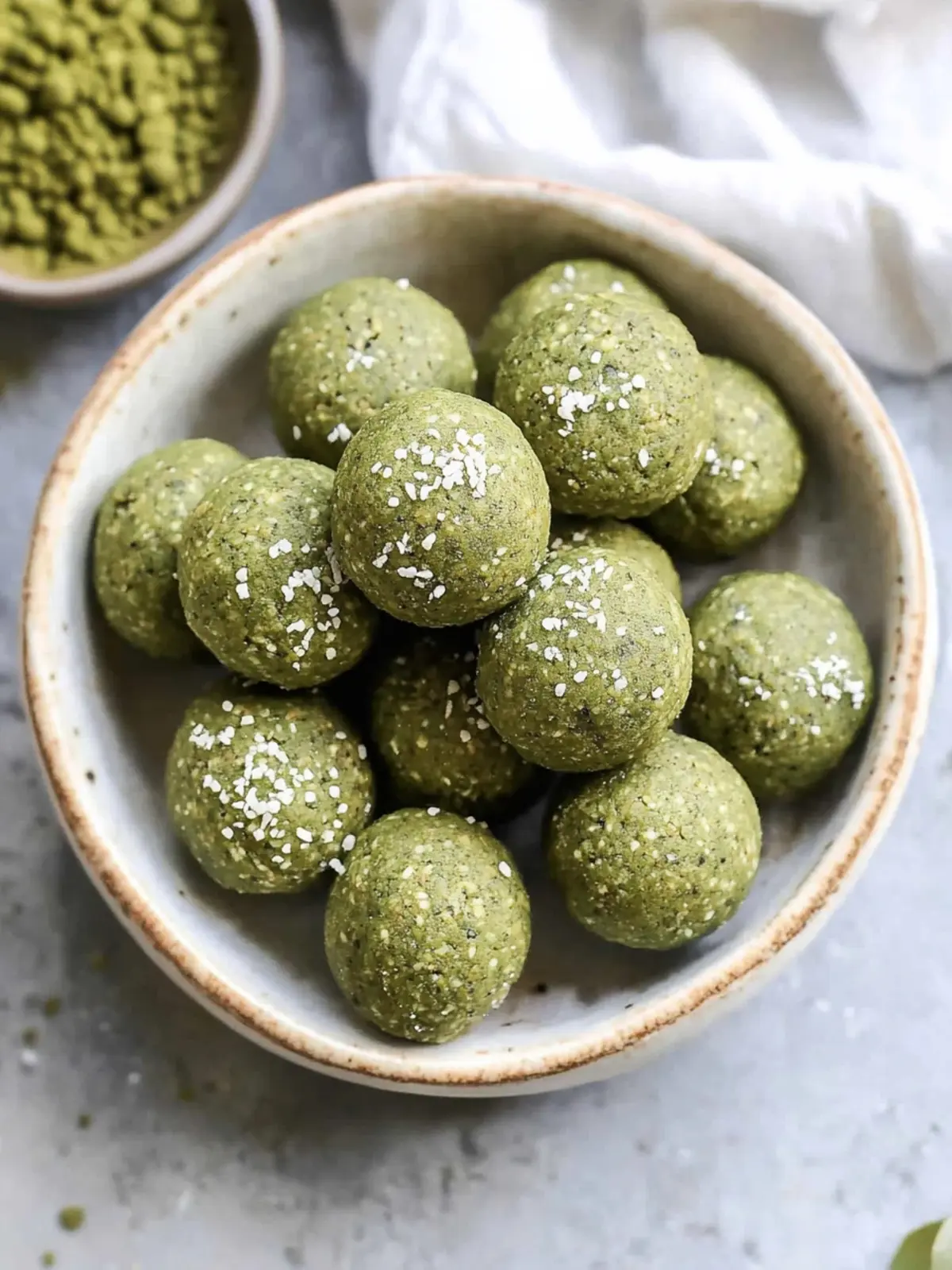 Energizing No Bake Matcha Cookie Dough Protein Bites Delight 5 No Bake Matcha Cookie Dough Protein Bites