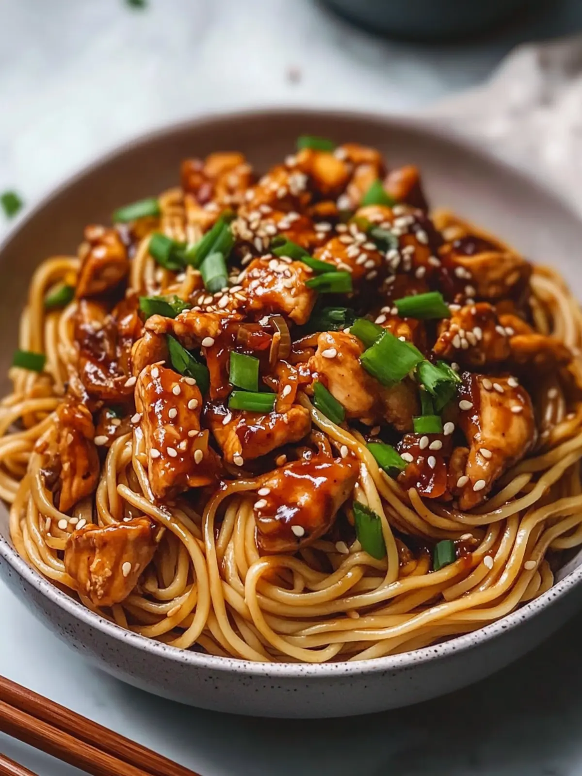Sticky Garlic Chicken Noodles: Your New Weeknight Favorite 3 Sticky Garlic Chicken Noodles