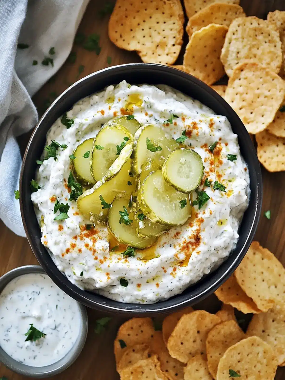 Fried Pickle Ranch Dip: Irresistibly Creamy Appetizer Joy 2 Fried Pickle Ranch Dip