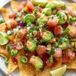 Tuna Poke Nachos: A Fresh Twist on Game Night Snacks 3 Tuna Poke Nachos