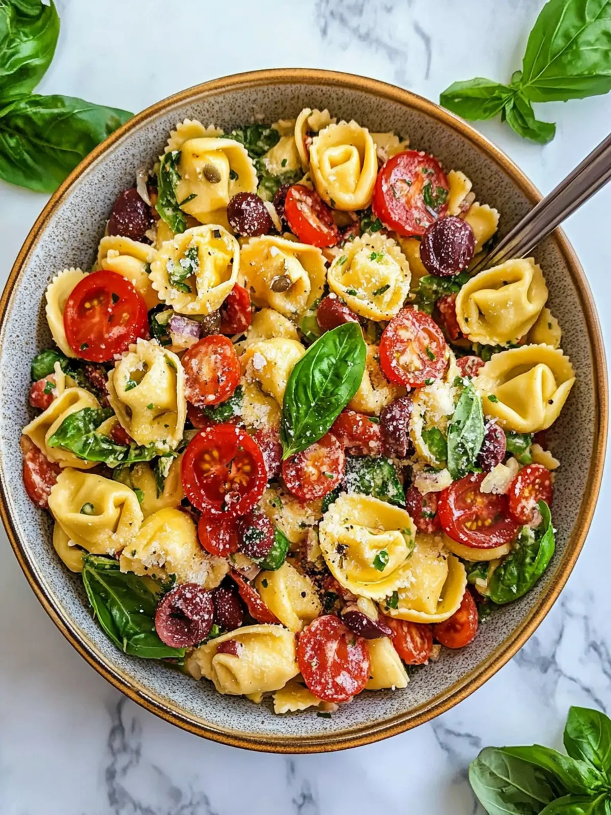 Delicious Tortellini Pasta Salad You’ll Want Every Day 3 Tortellini Pasta Salad