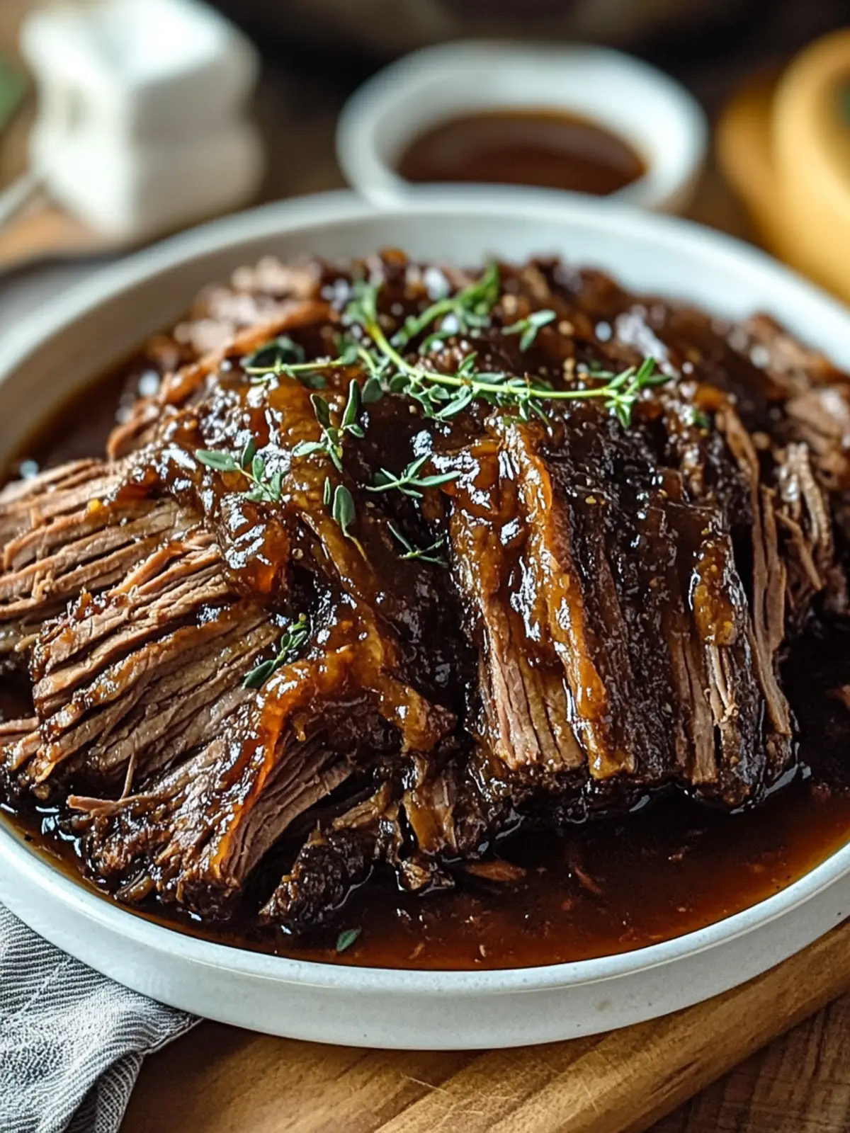 Caramelized Pulled Beef Brisket for Flavorful Family Dinners 3 Caramelized Pulled Beef Brisket