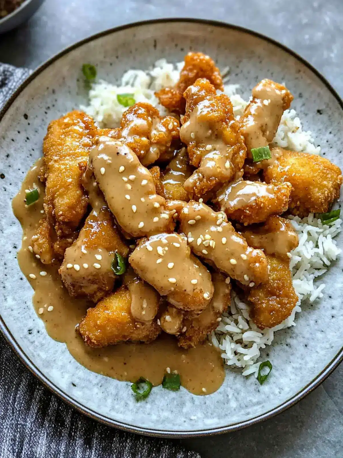 Crispy Chinese Peanut Butter Chicken Buffet Style You’ll Love 3 Chinese Peanut Butter Chicken (Buffet Style)