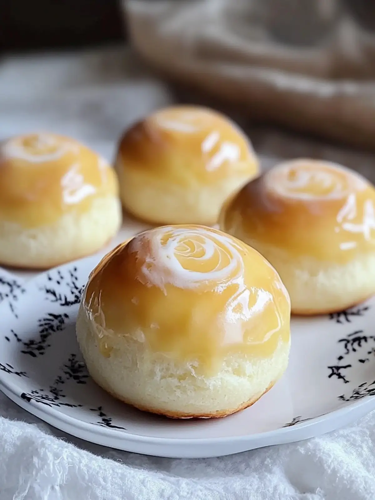 Baked Custard Bun: Your New Favorite Homemade Treat 4 Baked Custard Bun