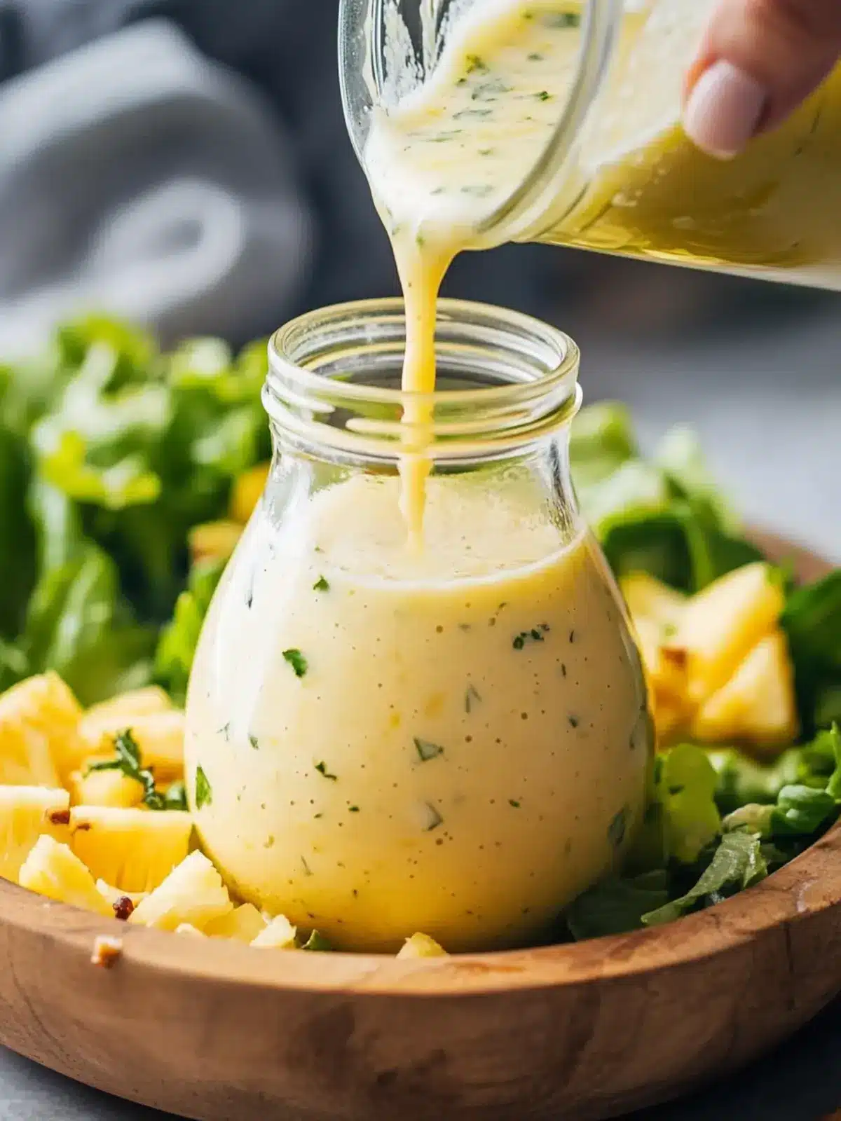 Creamy Pineapple Salad Dressing for a Tropical Flavor Boost 3 Pineapple Salad Dressing