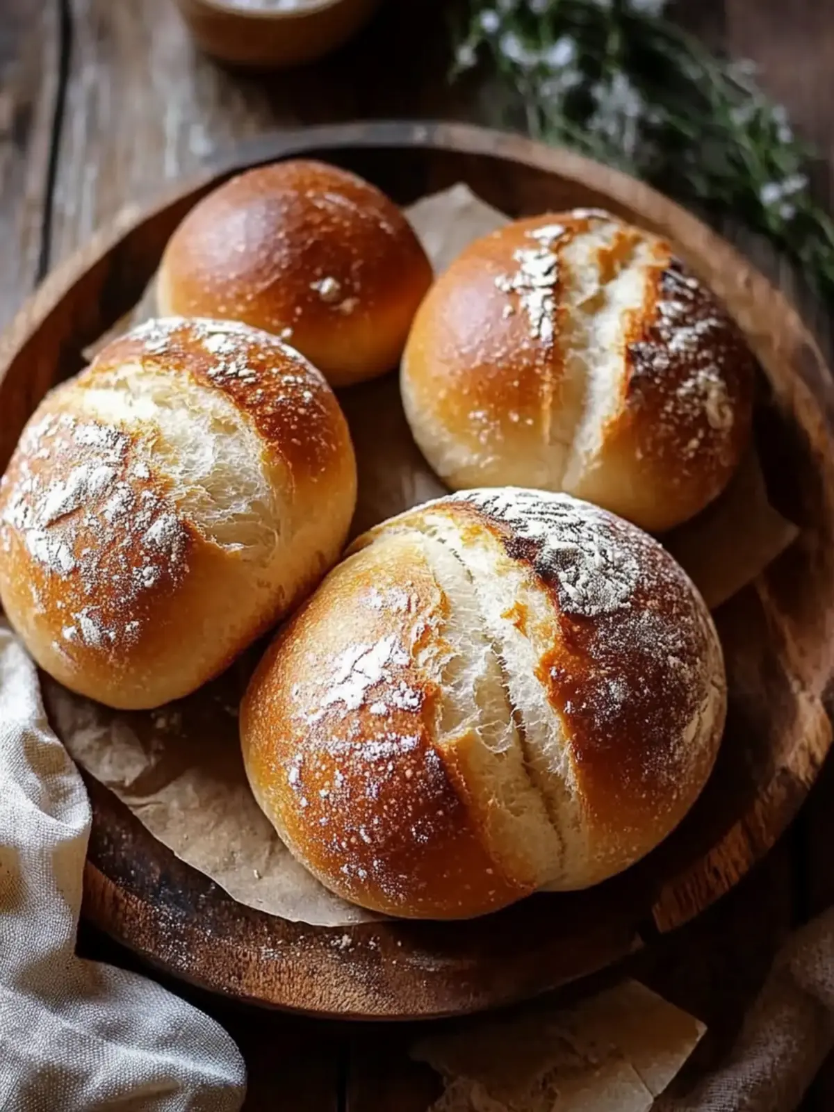 Crusty French Bread Rolls: The Ultimate Homemade Comfort Treat 3 Crusty French Bread Rolls