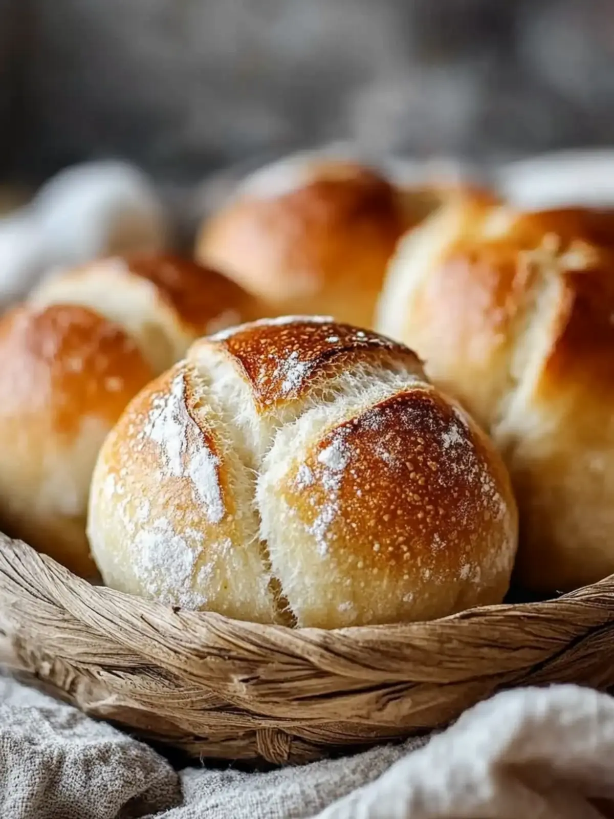 Crusty French Bread Rolls: The Ultimate Homemade Comfort Treat 4 Crusty French Bread Rolls