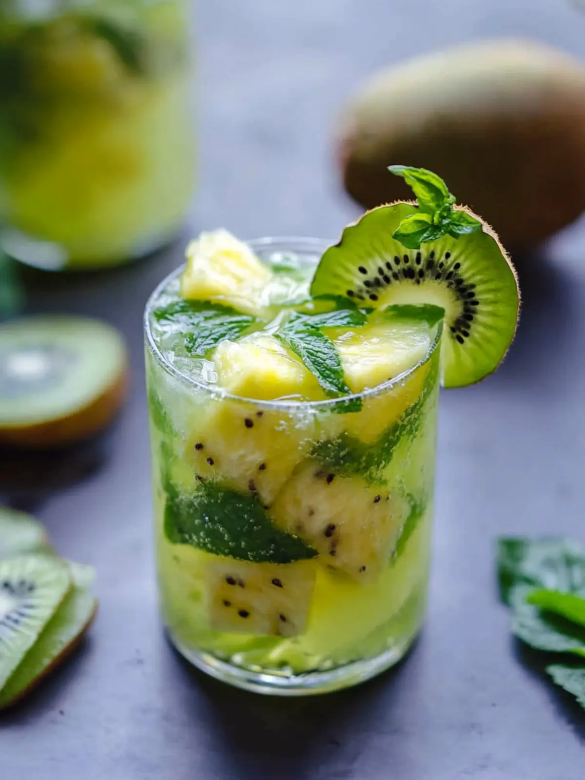 Pineapple Kiwi Mojito: Your Ultimate Guilt-Free Refreshment 5 Pineapple Kiwi Mojito