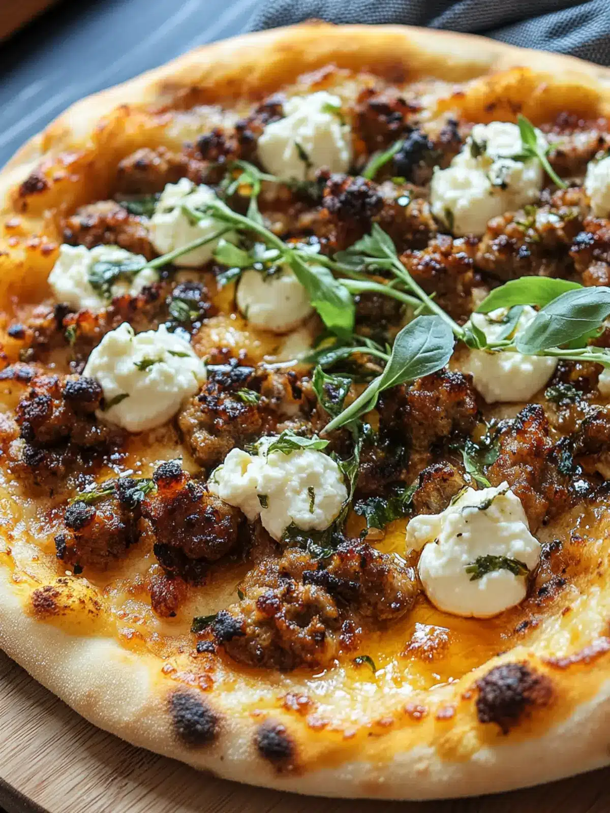 Sausage Ricotta Honey Hot Pizza: Your New Favorite Slice 2 Sausage Ricotta Honey Hot Pizza