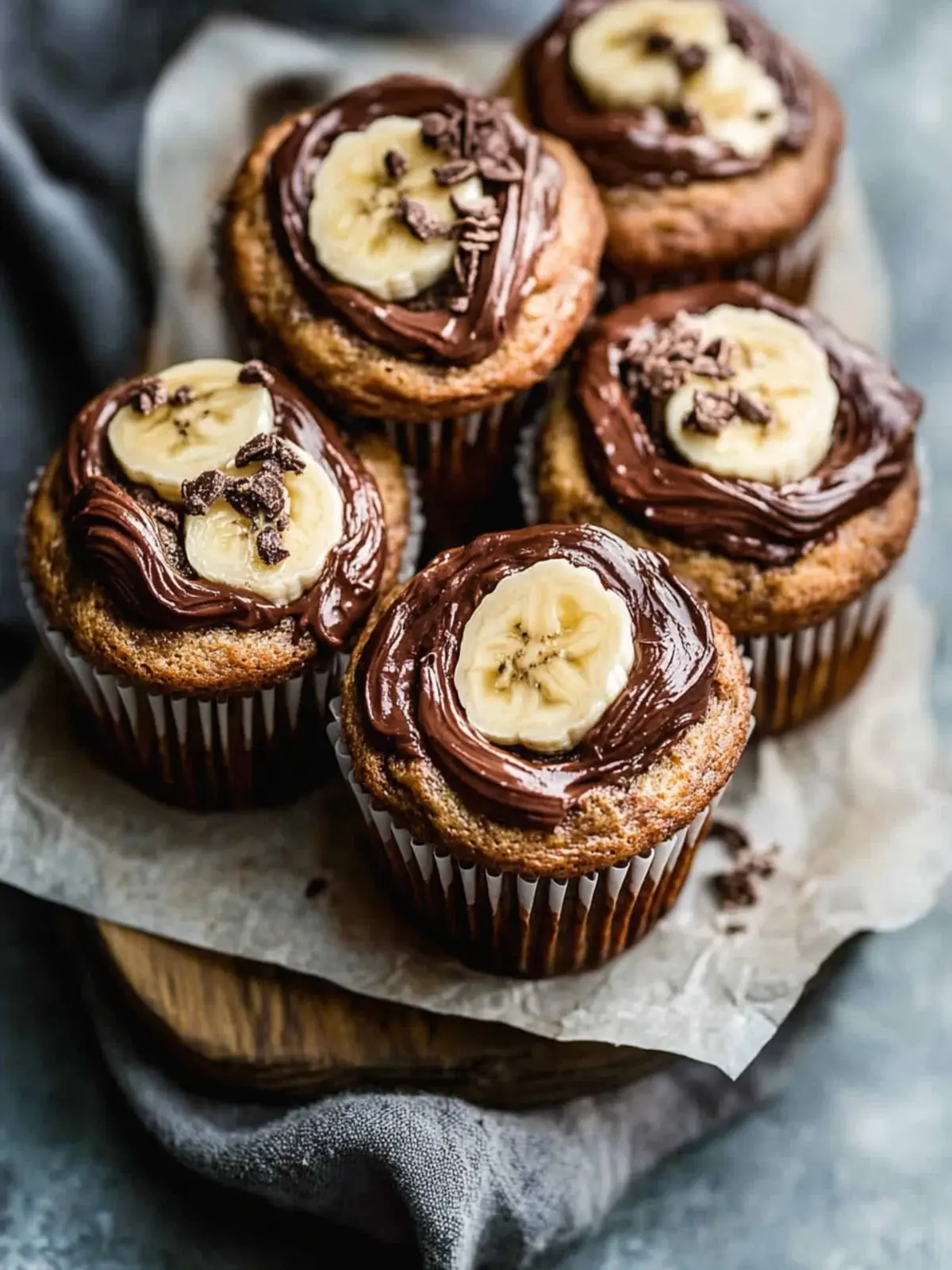 Decadent Banana Nutella Muffins for a Sweet Morning Treat 3 Banana Nutella Muffins