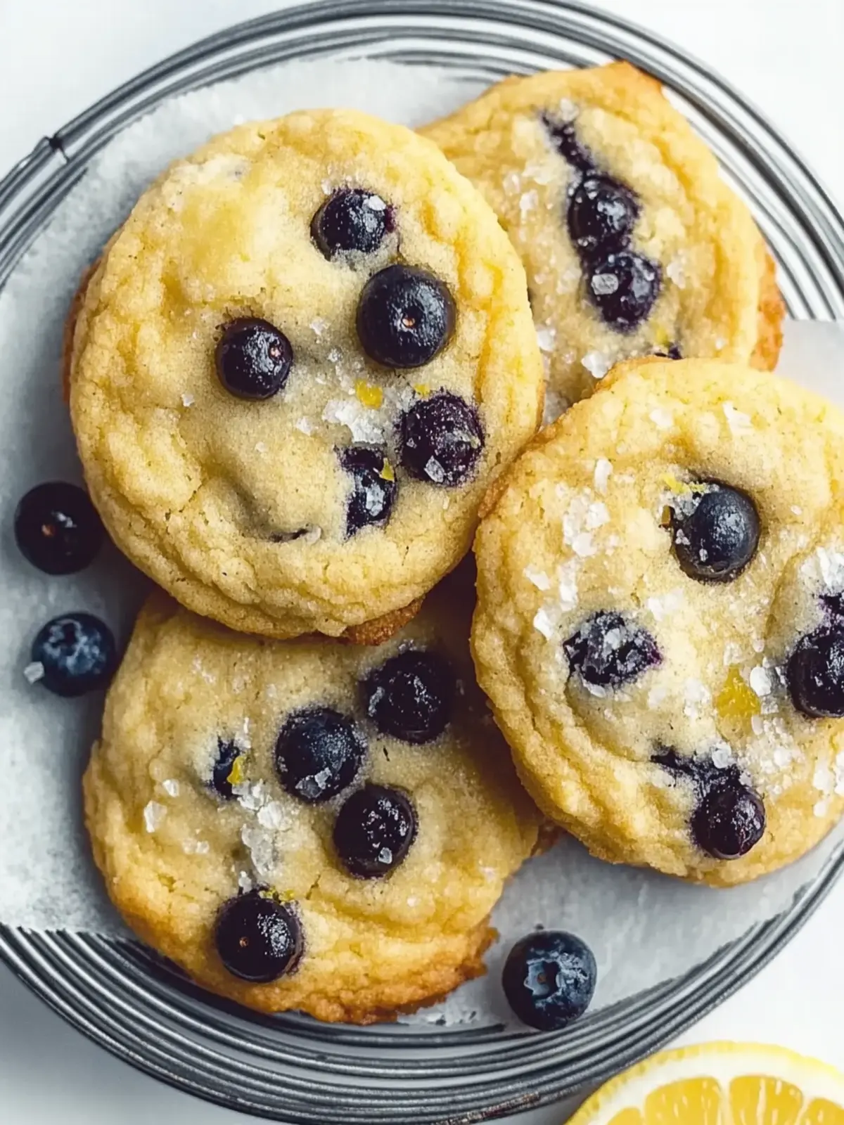 Lemon Blueberry Cookies: Brighten Your Day with Sweet Bliss 2 Lemon Blueberry Cookies