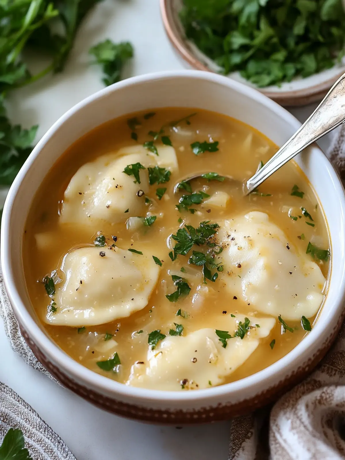 Cozy 15-Minute Pierogi Soup for Quick, Heartwarming Meals 5 Pierogi Soup