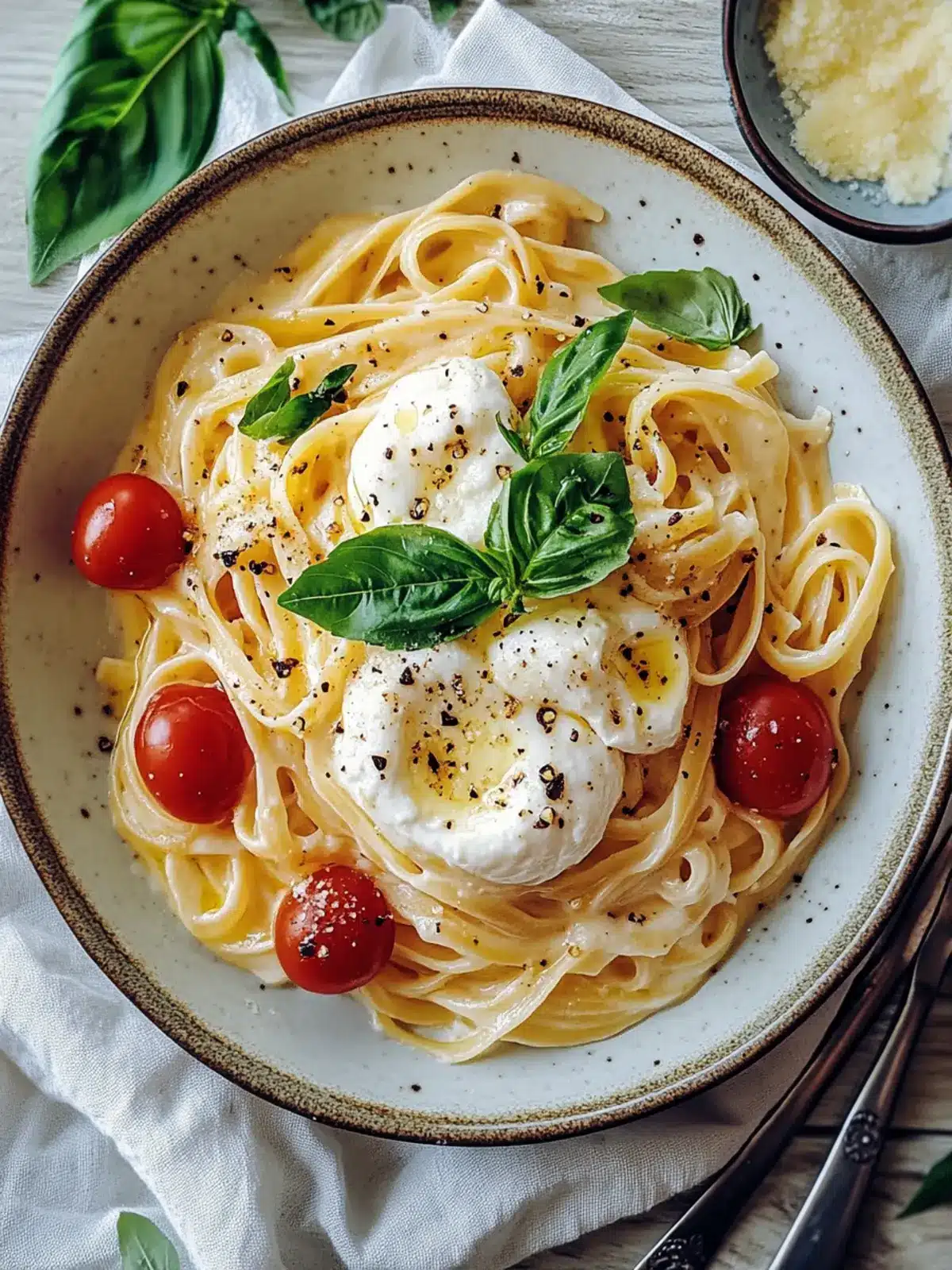 Indulge in Creamy Burrata Pasta Bliss Tonight 4 Creamy Burrata Pasta