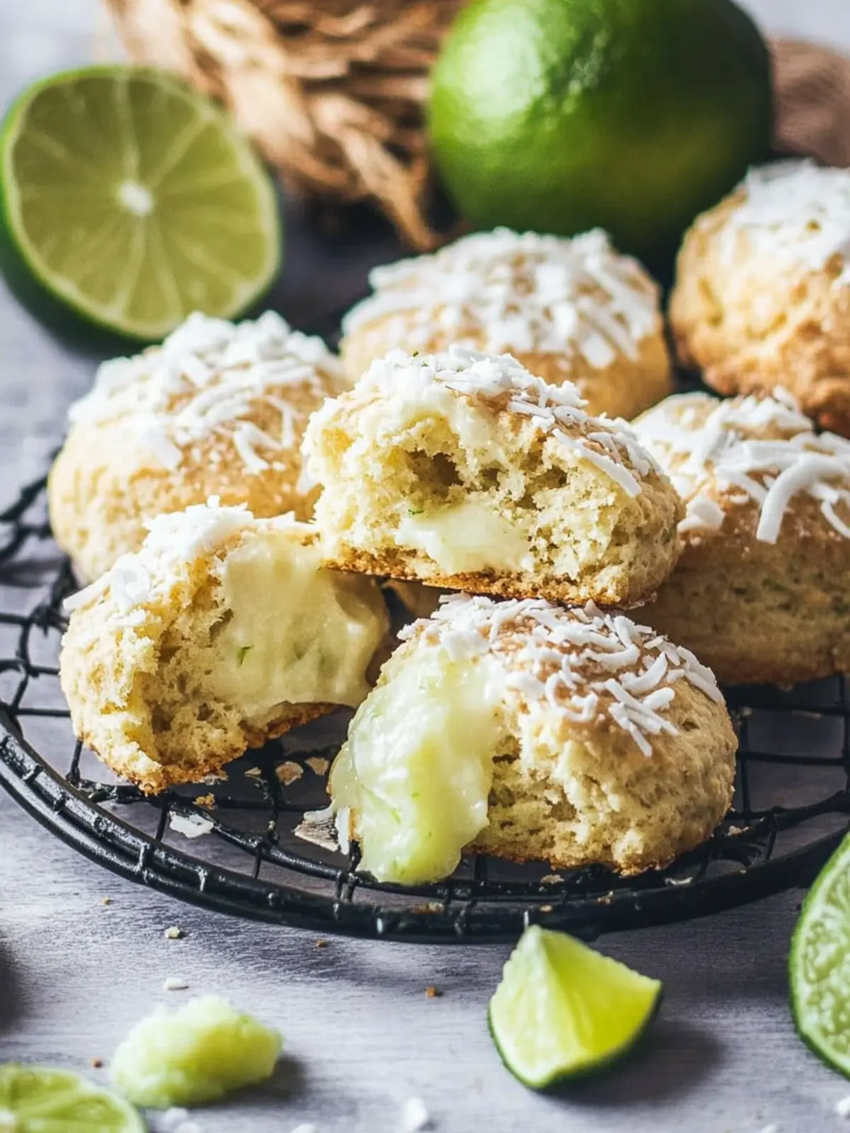 Coconut Scones with Lime – A Tropical Twist You’ll Love 2 Coconut Scones with Lime
