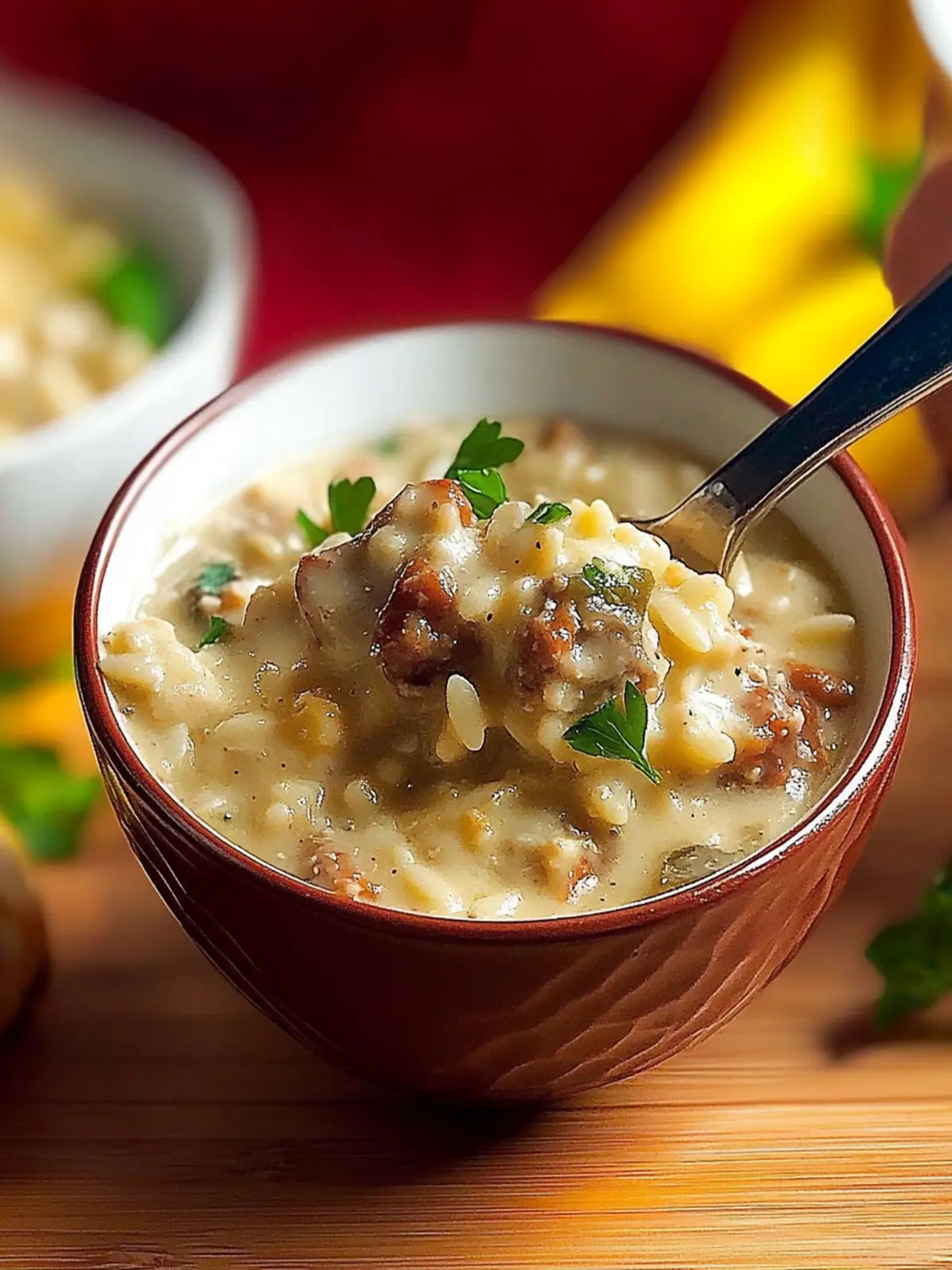 Savory Orzo Stuffed Banana Peppers Soup for Cozy Nights 3 Savory Orzo Stuffed Banana Peppers Soup