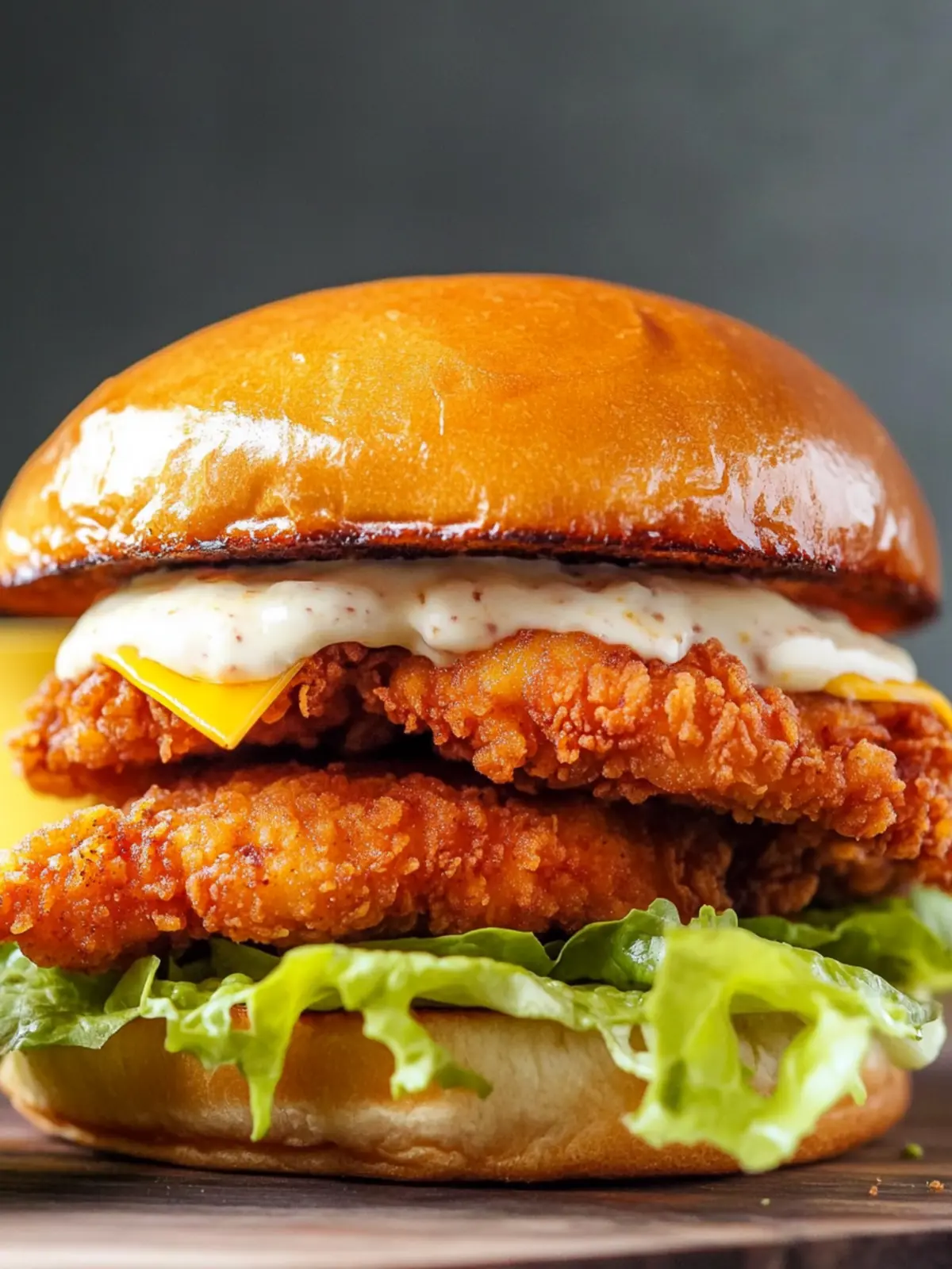 Irresistible Crispy Chicken Sandwich with Dill Sauce Delight 2 Crispy Chicken Sandwich