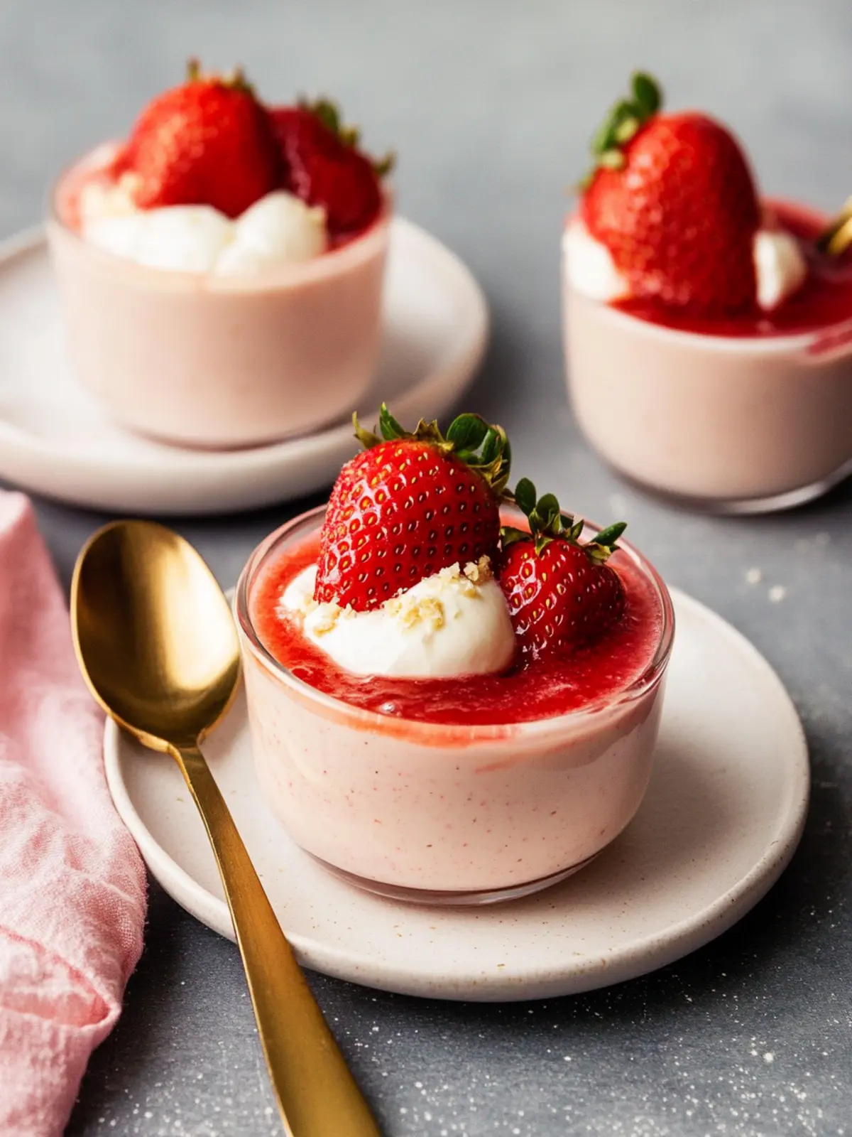 Creamy Fresh Strawberry Pudding That'll Wow Your Taste Buds 3 Fresh Strawberry Pudding
