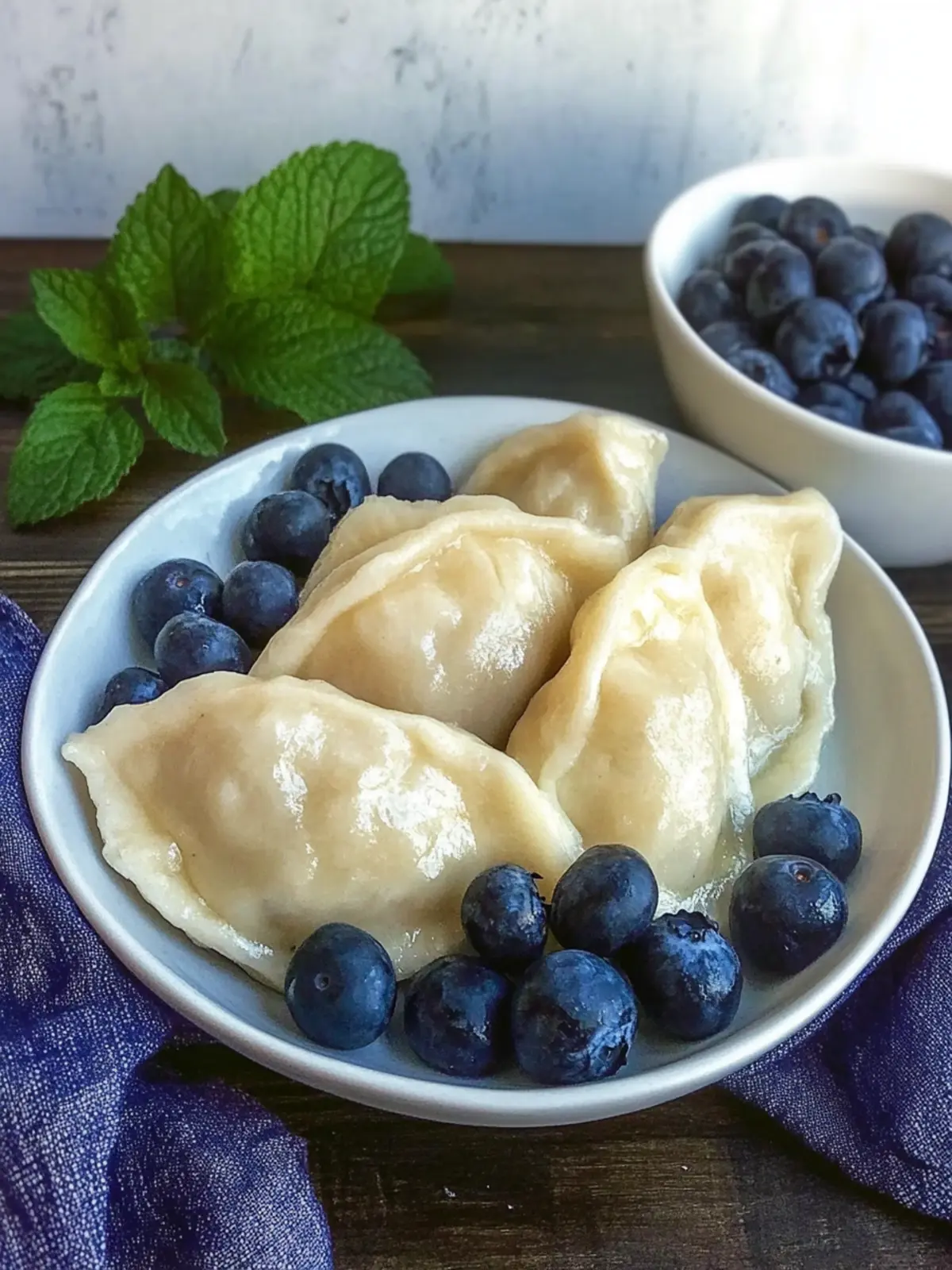 Delicious Steamed Blueberry Pierogi That Will Delight You 3 Steamed Blueberry Pierogi