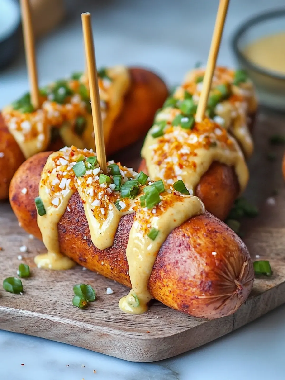 Crispy Potato Dogs: A Fun Twist on Classic Corn Dogs 4 Potato Dogs
