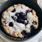 Brown Butter Blueberry Muffin Cookie Skillet for Cozy Sharing 9 Brown Butter Blueberry Muffin Cookie Skillet
