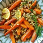 Roasted Carrots and Farro with Citrus, Ginger, and Dill Delight 6 Roasted Carrots and Farro with Citrus, Ginger and Dill