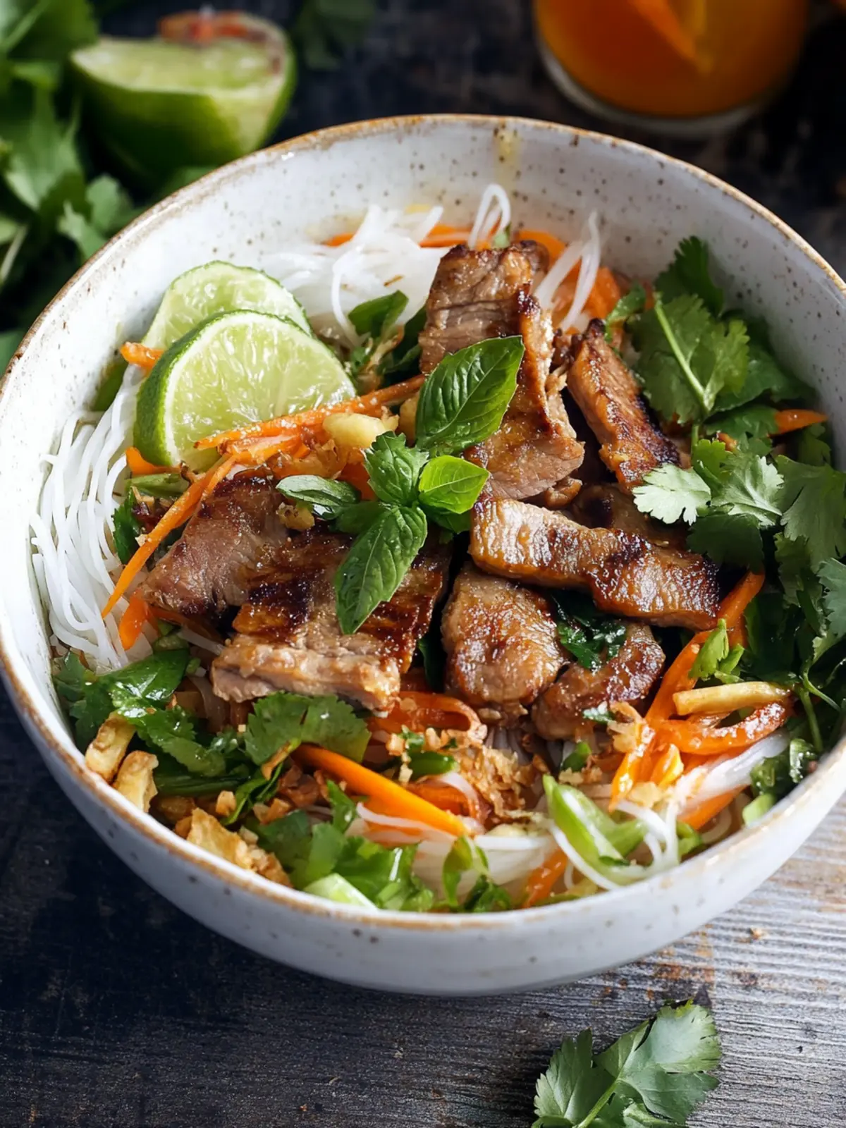 Lemongrass Pork Vietnamese Noodle Salad for Fresh Flavor Bliss 2 Lemongrass Pork Vietnamese Noodle Salad