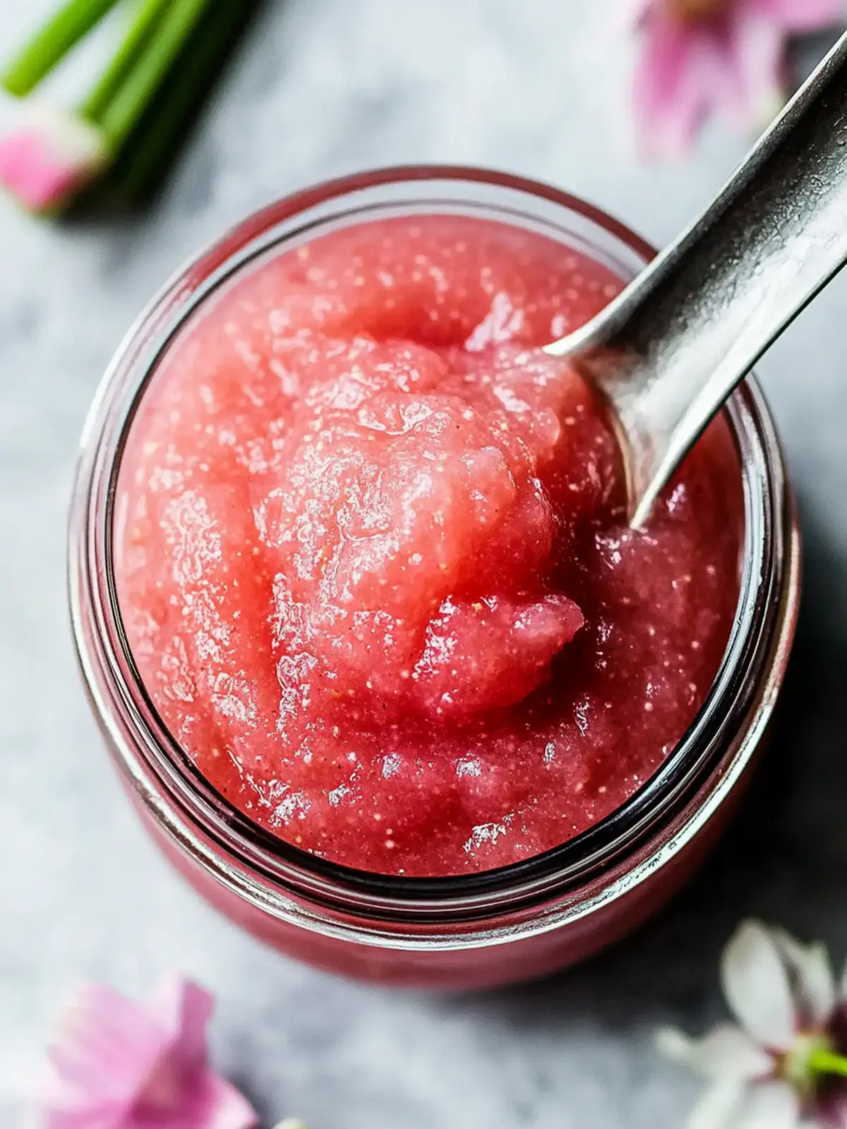 Quick Rhubarb Applesauce That'll Transform Your Breakfast Game 3 Quick Rhubarb Applesauce