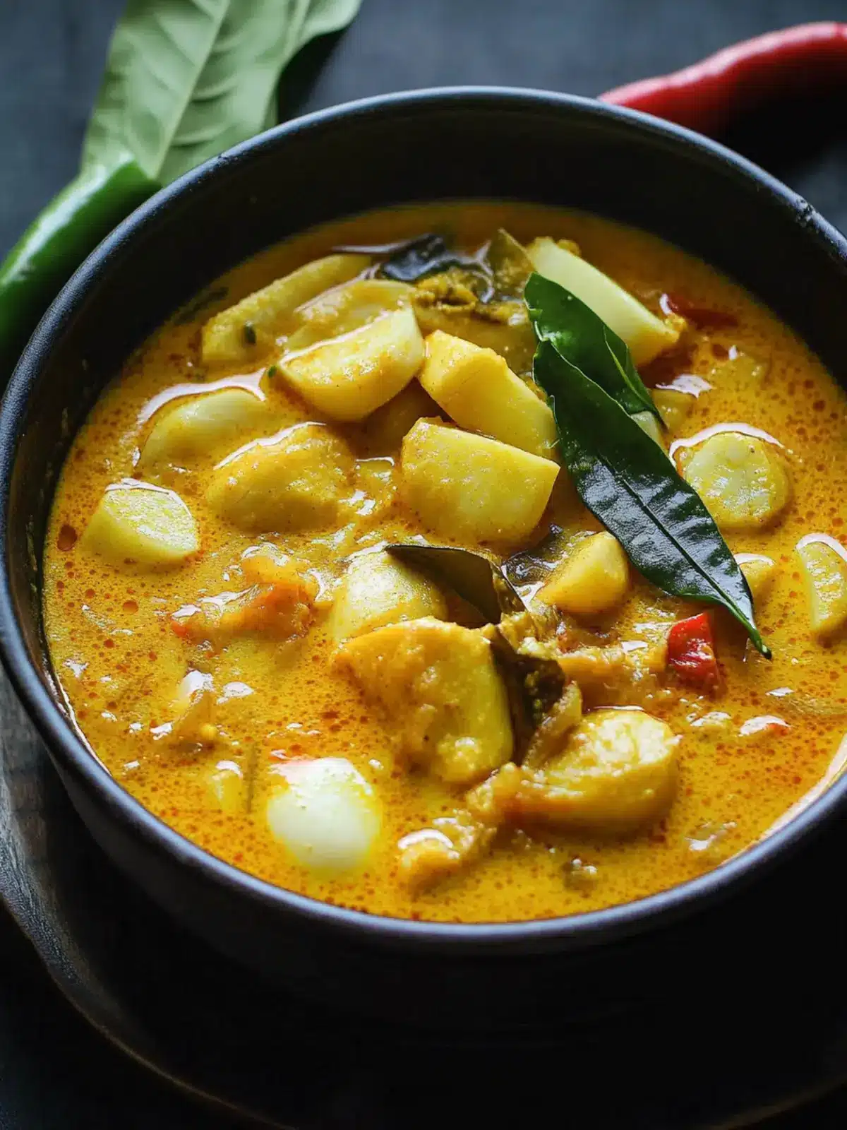 Creamy Sri Lankan Garlic Curry Recipe You'll Love to Make 2 Garlic curry(Sri Lankan).