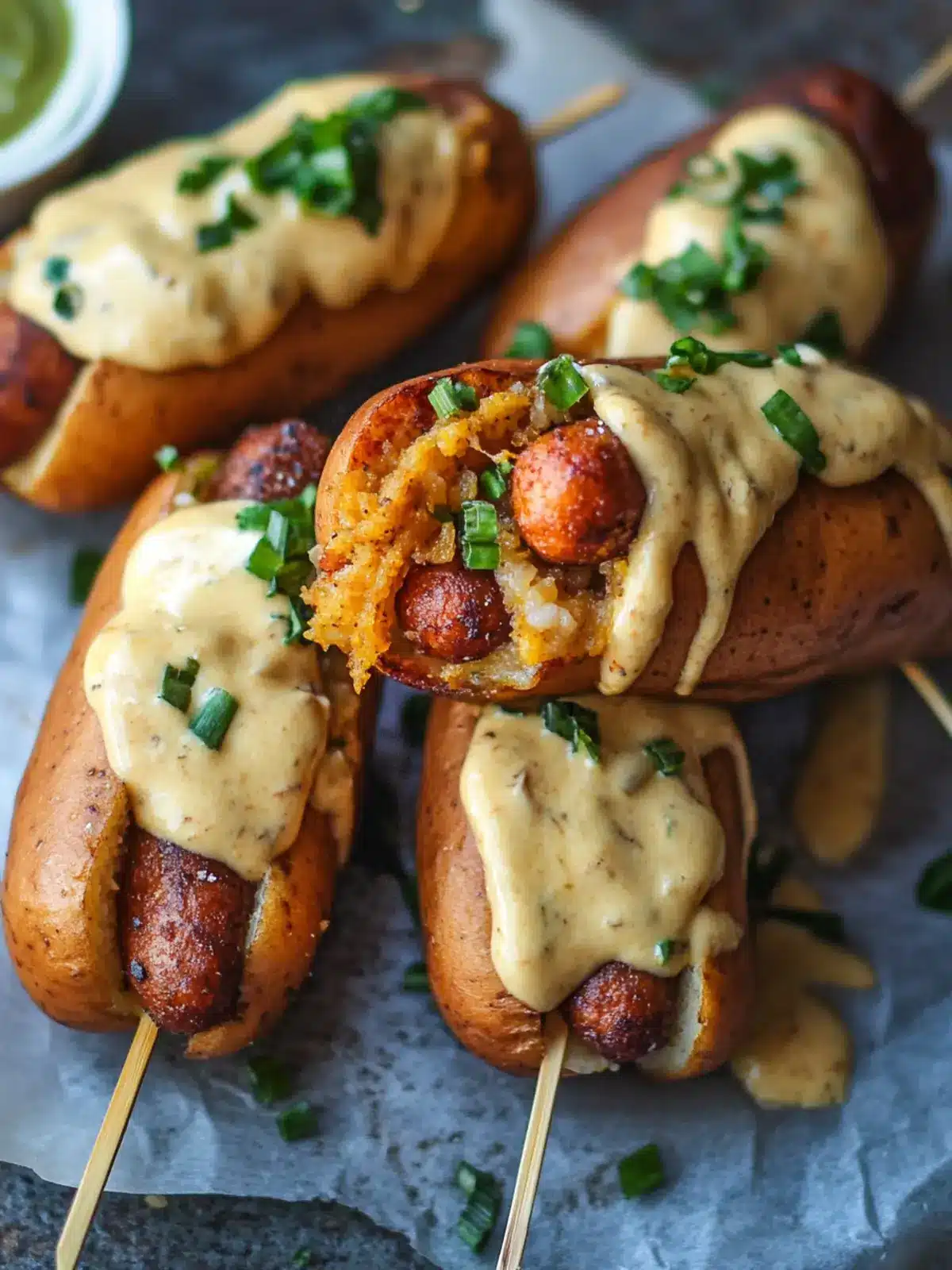Crispy Potato Dogs: A Fun Twist on Classic Corn Dogs 2 Potato Dogs