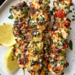 Succulent Garlic Parmesan Chicken Skewers to Liven Up Dinner 45 Garlic Parmesan Chicken Skewers