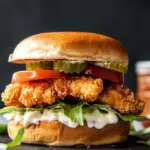 Irresistible Crispy Chicken Sandwich with Dill Sauce Delight 8 Crispy Chicken Sandwich