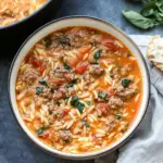 Warm Up with Hearty Italian Sausage Orzo Soup Tonight 41 Italian Sausage Orzo Soup