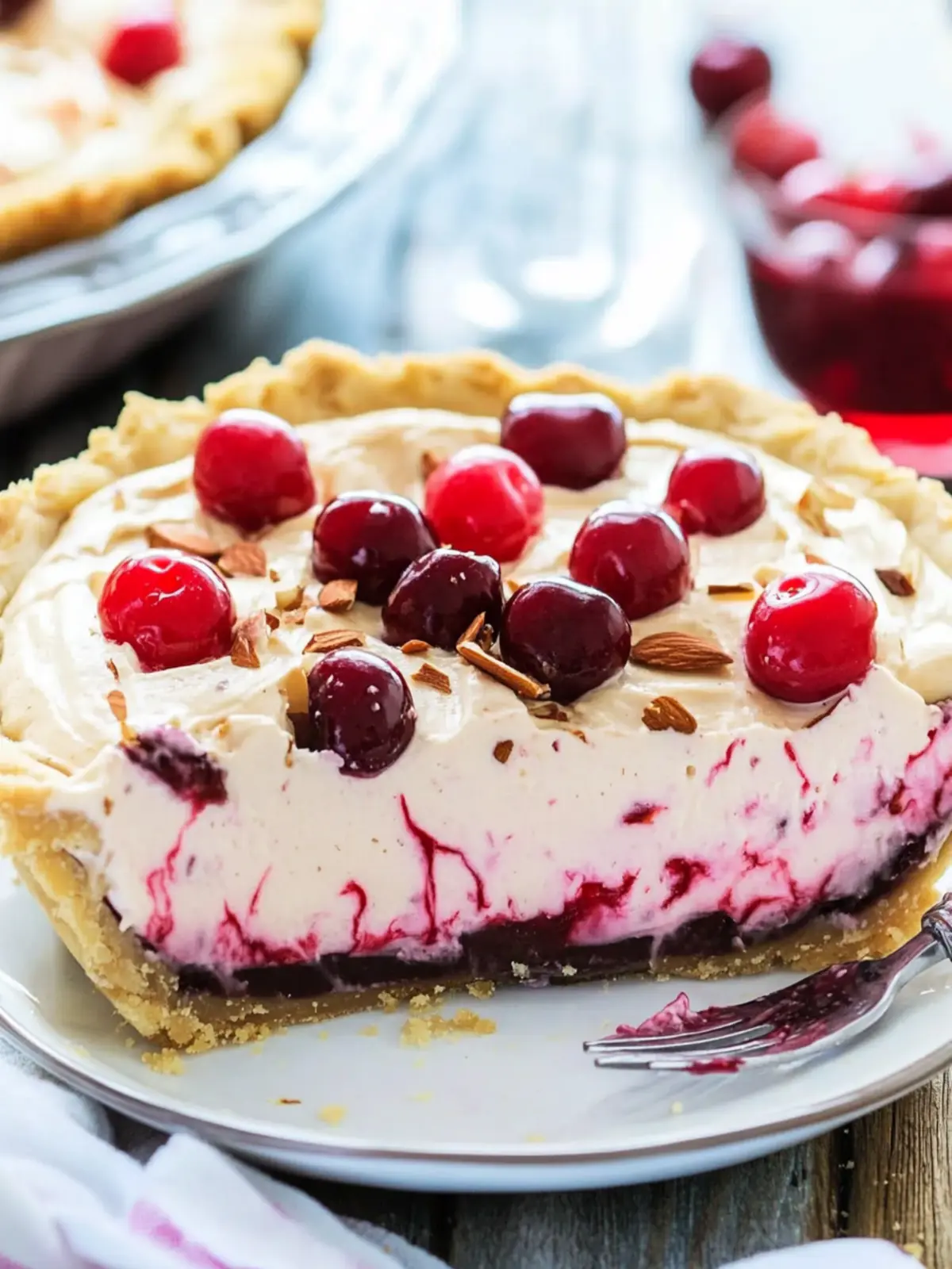 Delight in Cherry Almond Mousse Pie: A Blissful Treat 4 Cherry Almond Mousse Pie