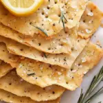 Lemon Rosemary Flatbread Crackers That Wow Your Taste Buds 8 Lemon Rosemary Flatbread Crackers