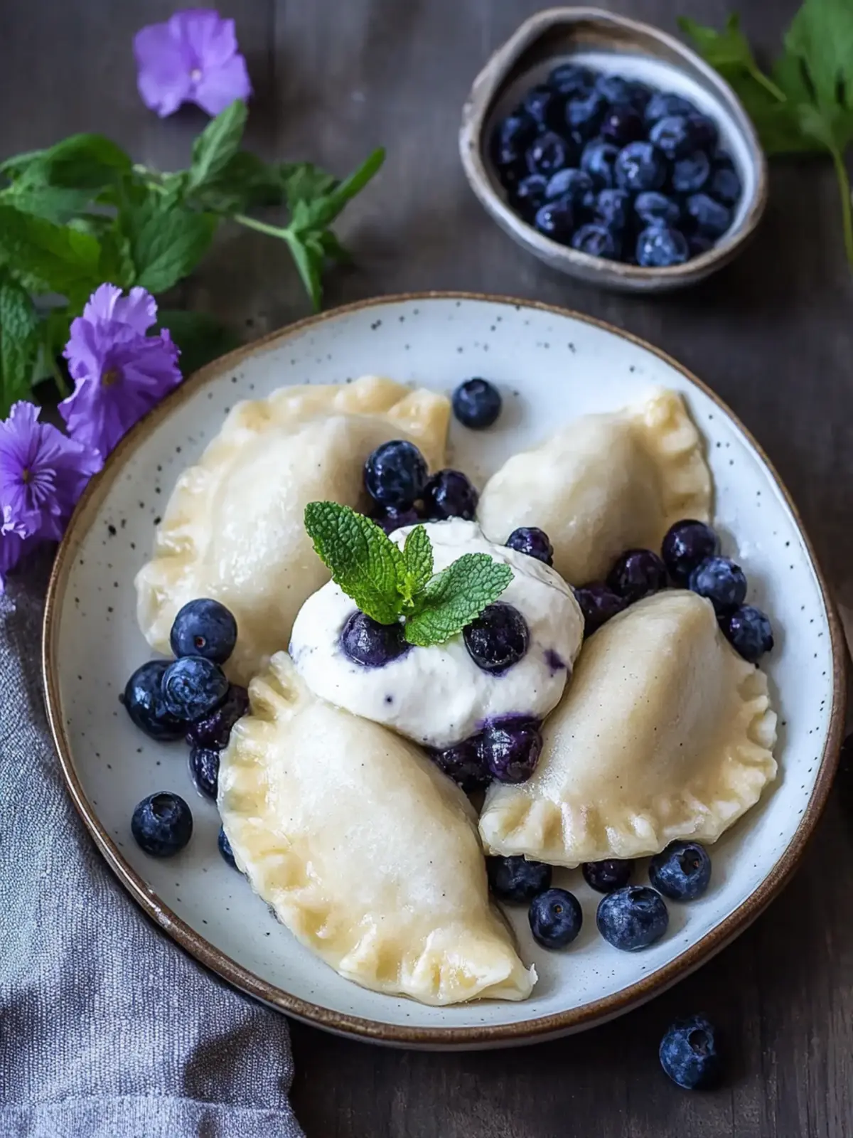 Delicious Steamed Blueberry Pierogi That Will Delight You 5 Steamed Blueberry Pierogi