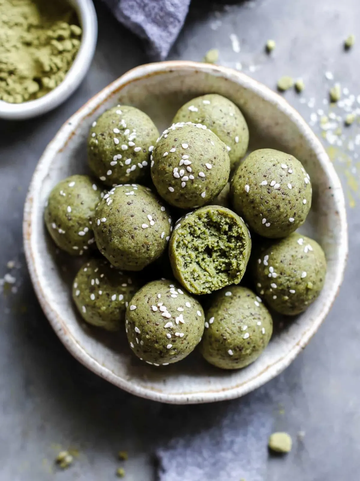 Energizing No Bake Matcha Cookie Dough Protein Bites Delight 4 No Bake Matcha Cookie Dough Protein Bites