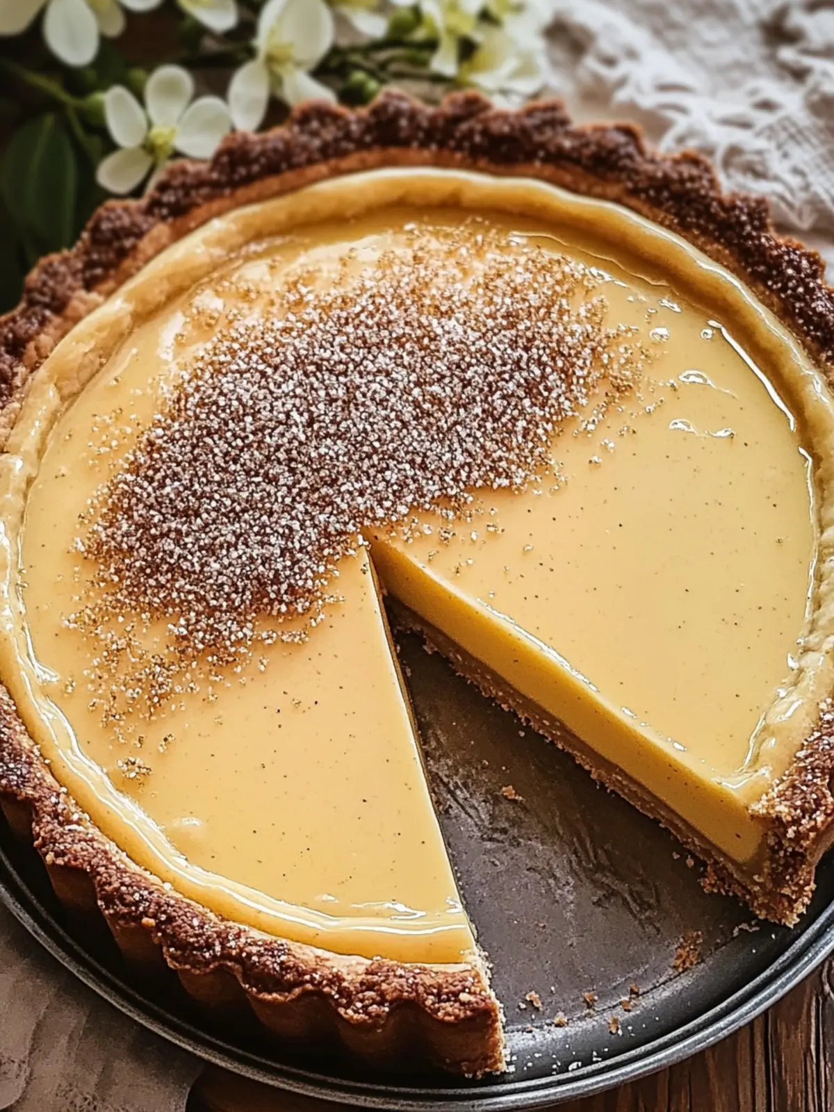 Creamy Vanilla Cardamom Custard Tart for Cozy Indulgence 4 Vanilla Cardamom Custard Tart