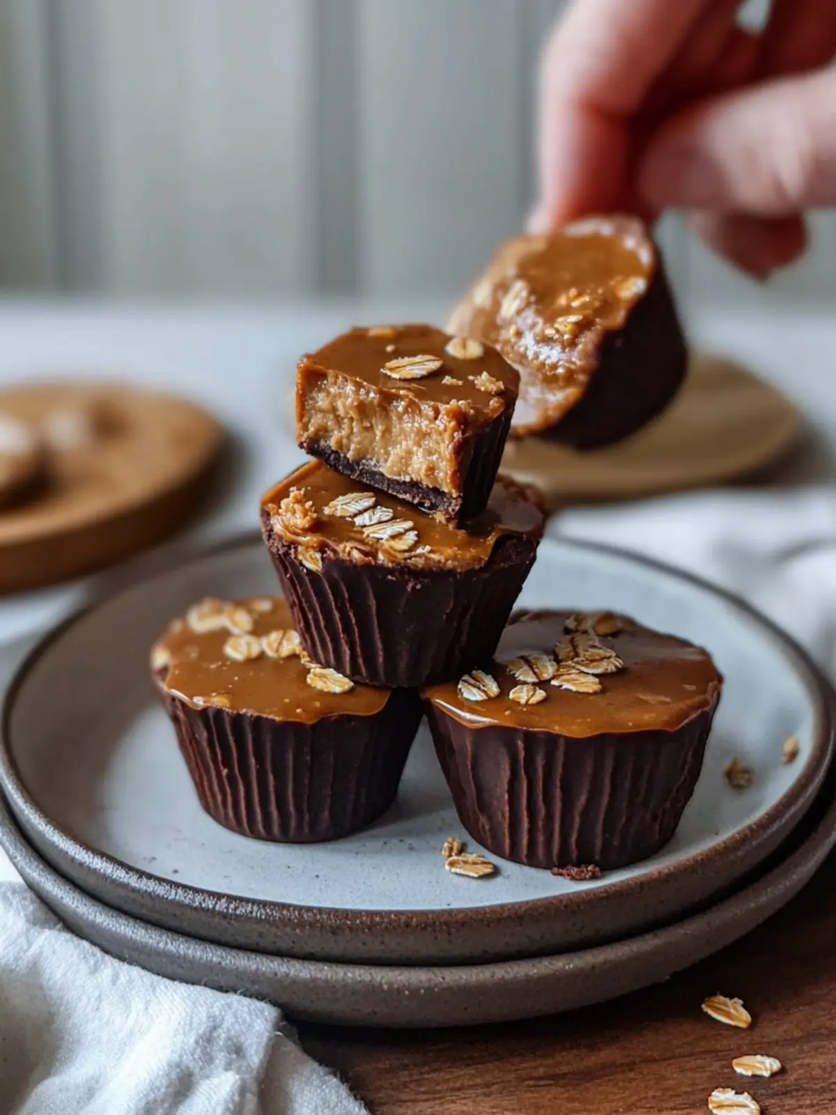 Delicious Peanut Butter Oat Cups Ready in 20 Minutes 3 Peanut Butter Oat Cups