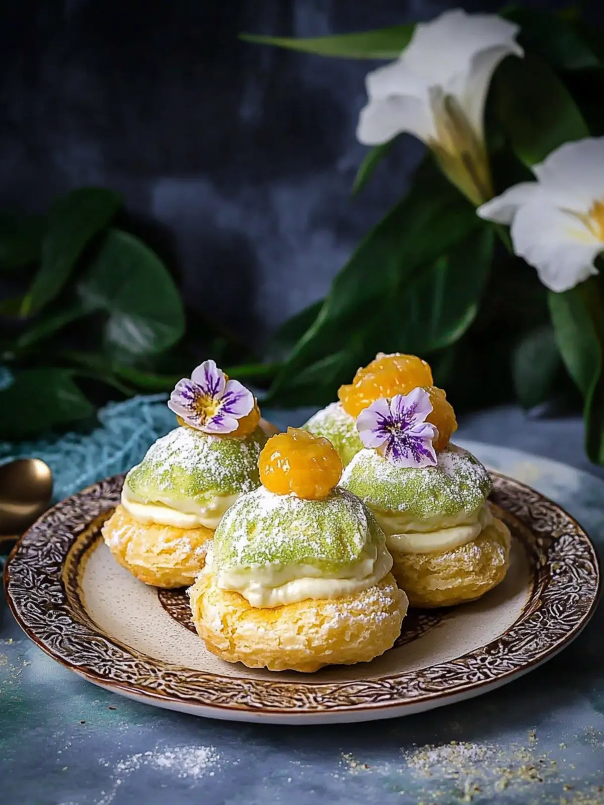 Tinker Bell’s Passionfruit Cream Puffs: A Magical Delight 2 Tinker Bell’s Passionfruit Cream Puffs