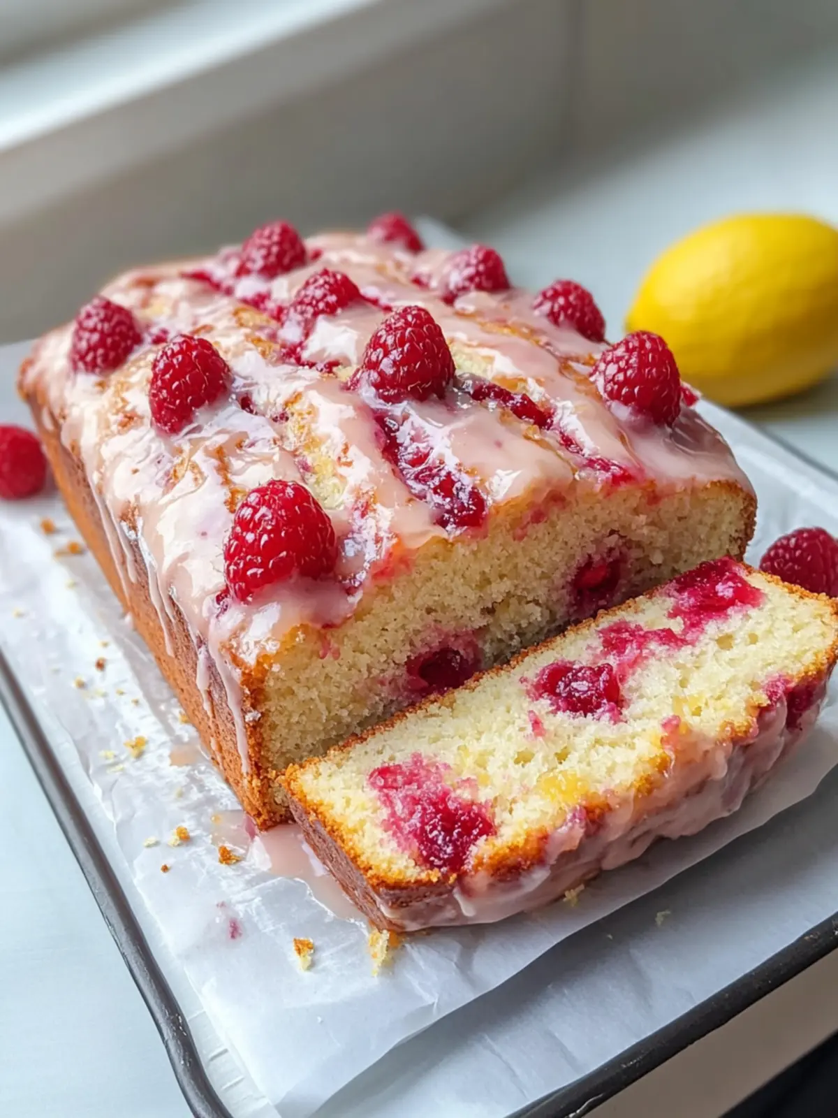 Mouthwatering Raspberry Lemon Loaf That's a Breeze to Bake 4 Raspberry Lemon Loaf