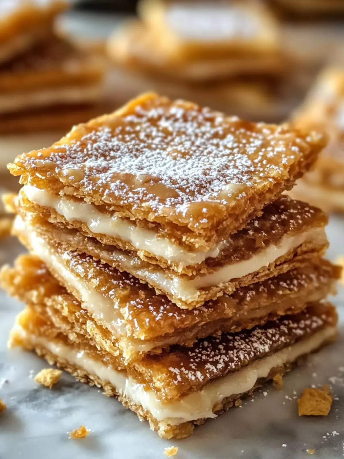 Churro Saltine Toffee Bliss: Easy Sweet & Salty Delight 2 Churro Saltine Toffee